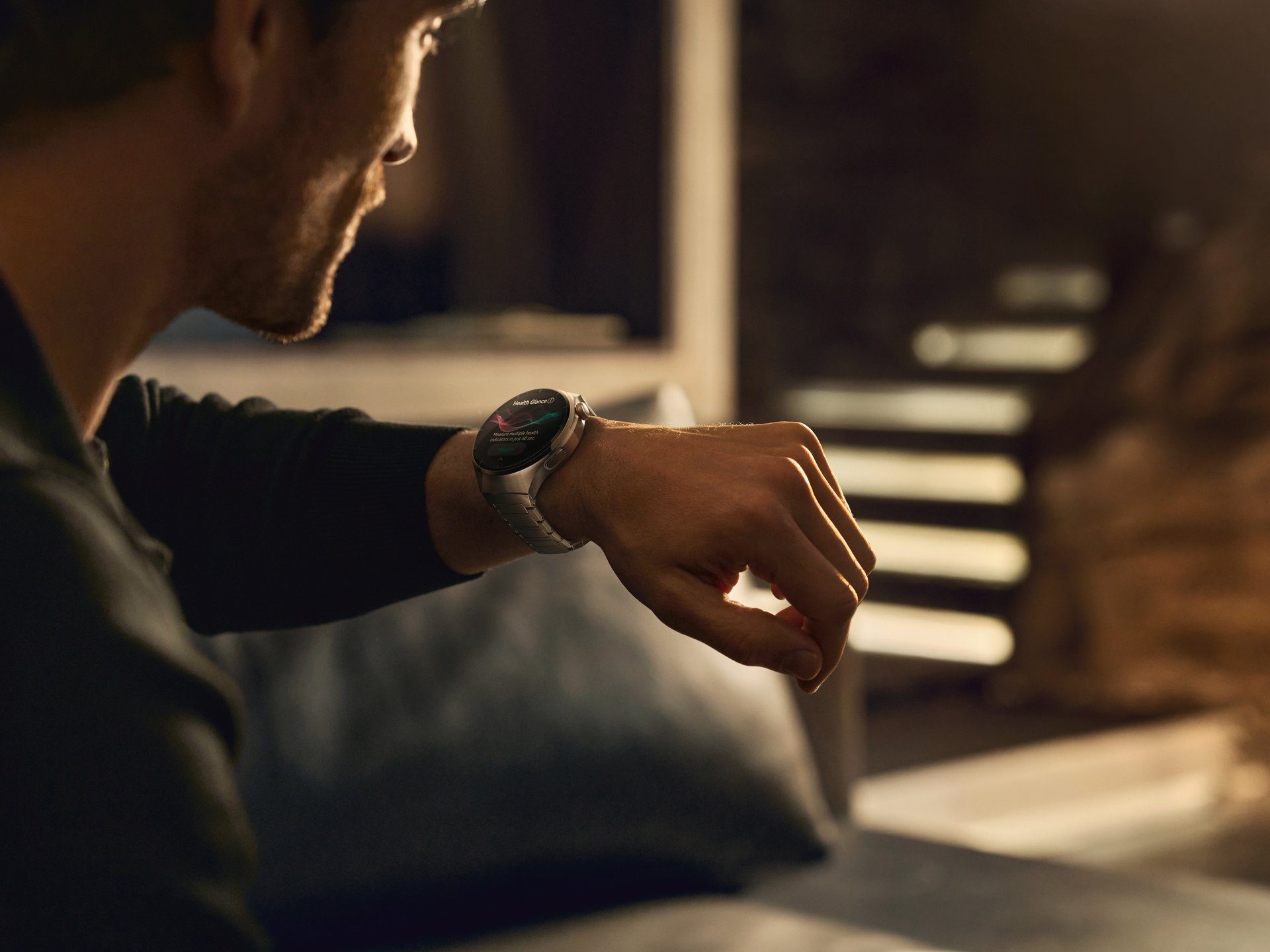 Huawei Watch 4 Pro Smartwatch (3,81 cm/1,5 Zoll, Titan | Harmony OS) silberfarben