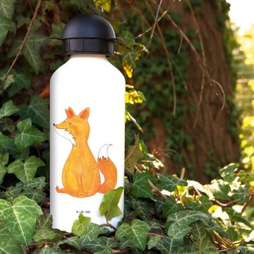 Mr. & Mrs. Panda Trinkflasche Einhorn Fuchs - Weiß - Geschenk, Kindertrinkflasche, Jungs, Kinder Tr, Leicht zu öffnen