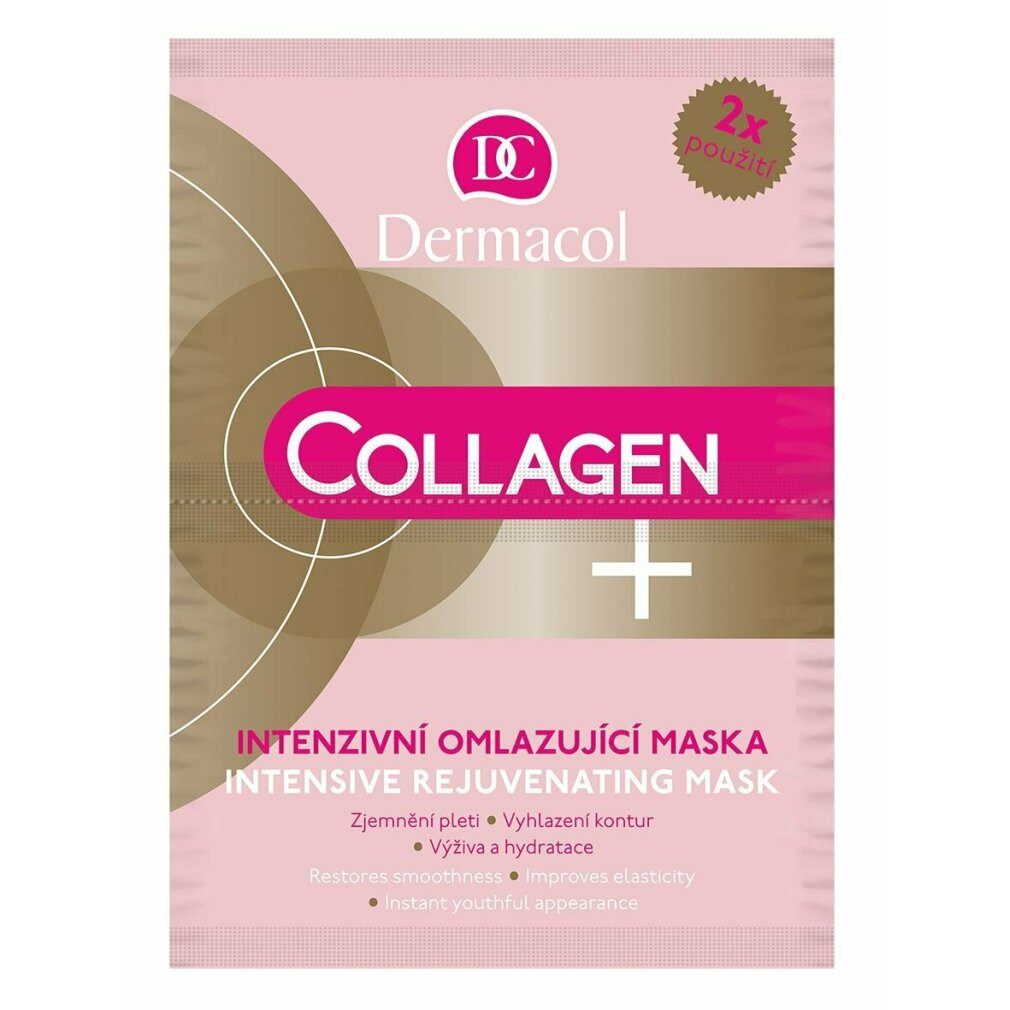 Gesichtsmaske Intensive Verjüngungsmaske Collagen Plus 2 X 8 G