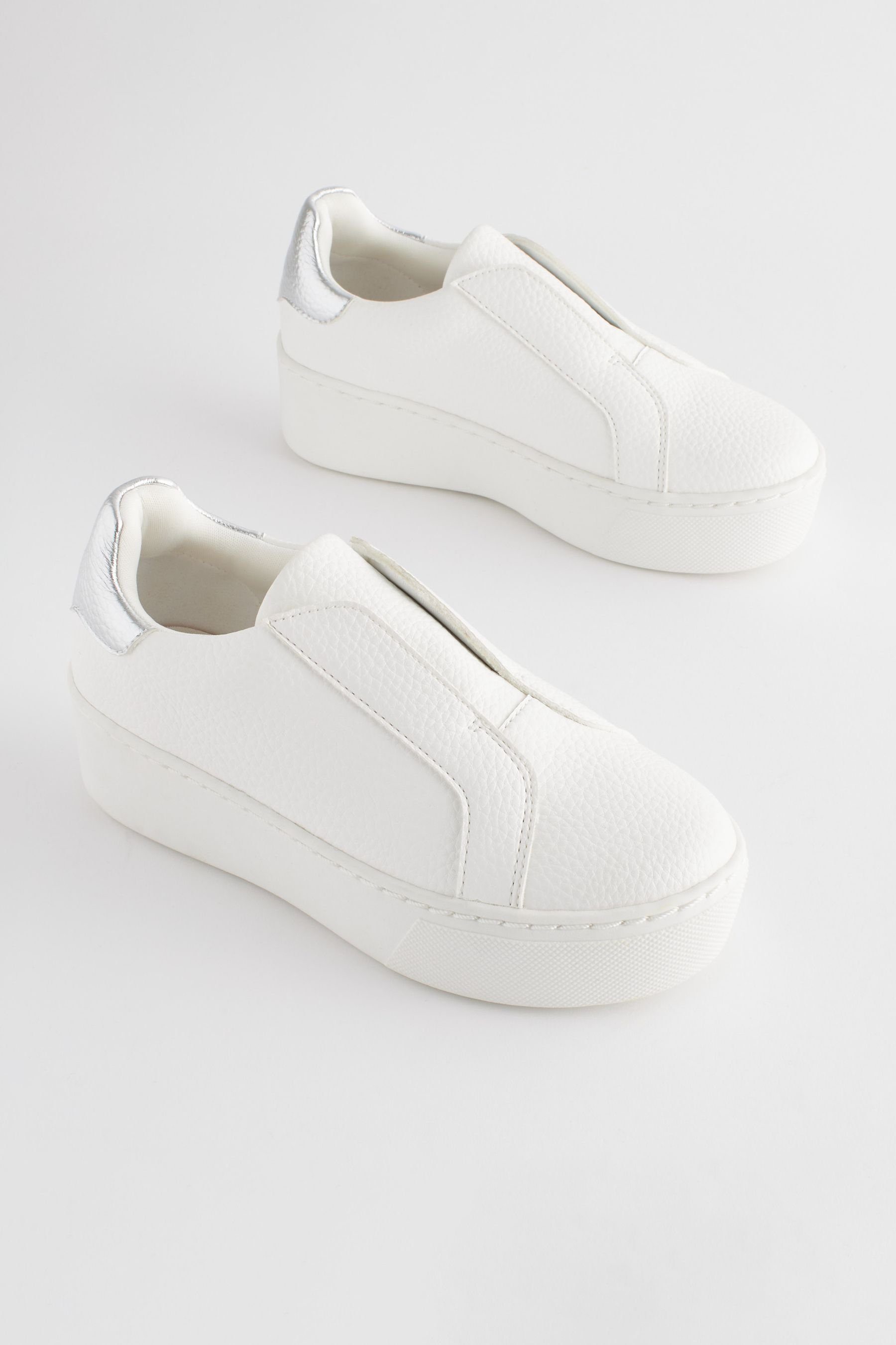 Keilabsatz Kompakte mit Sneaker Next White (1-tlg) Sneaker