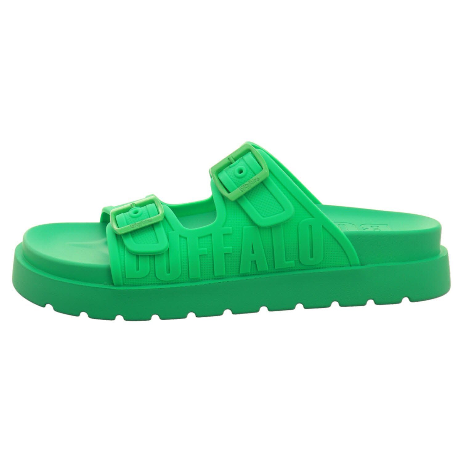 Buffalo 1611089 Pantolette grün (GREEN)