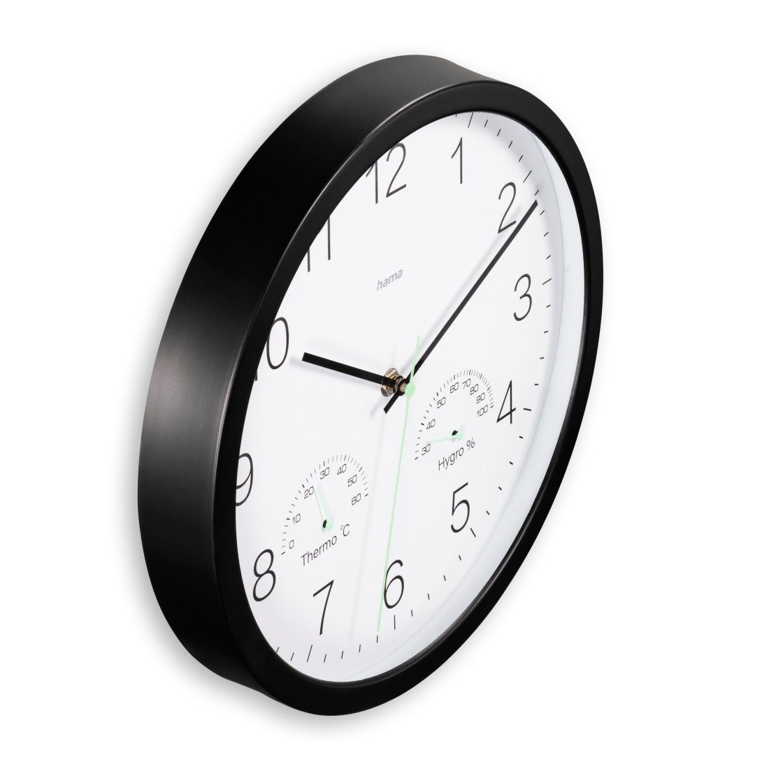 Hama Wanduhr Uhr "Santorini", ohne Ticken, günstig online kaufen