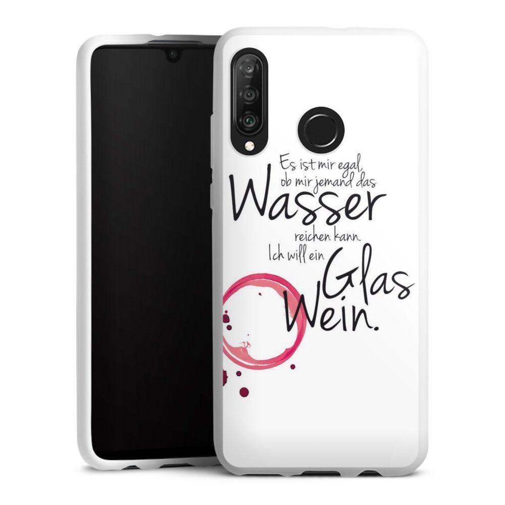 DeinDesign Handyhülle »Es ist Mir Egal« Huawei P30 Lite Premium, Hülle