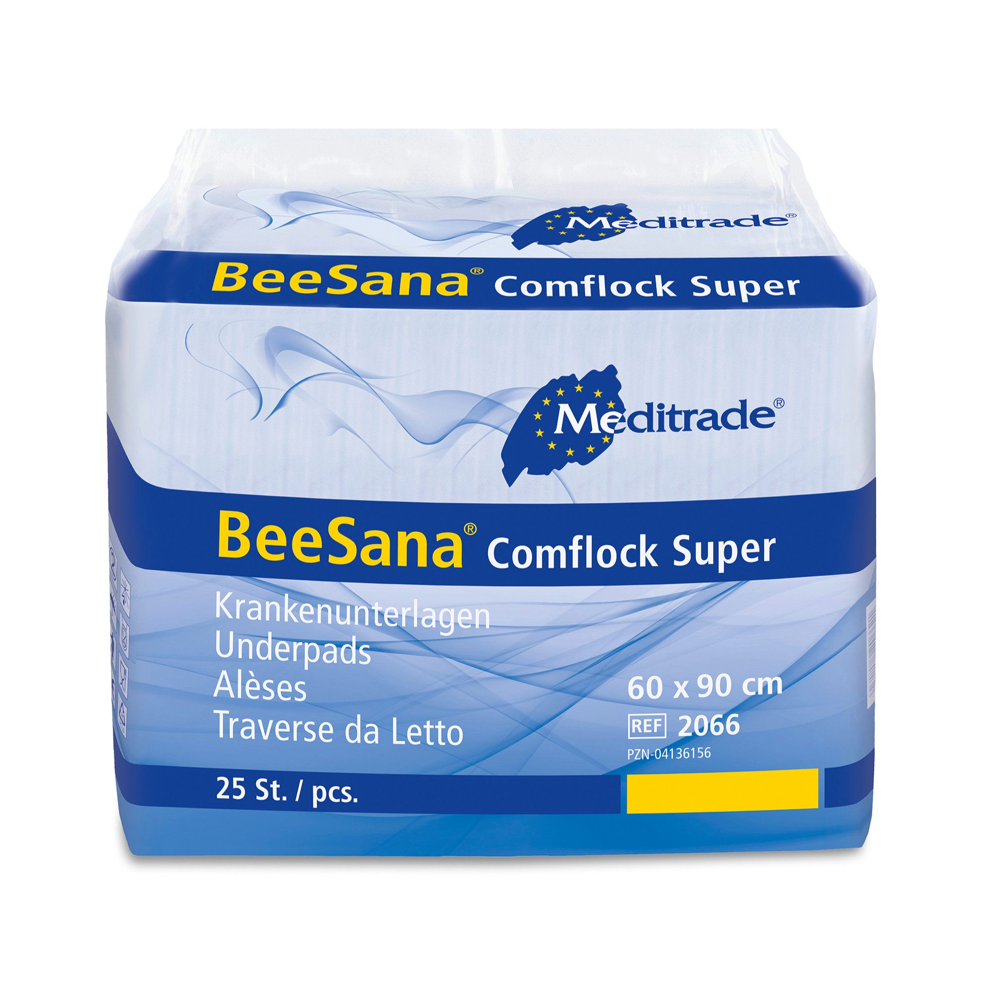 Inkontinenzauflage BeeSana® Comflock Super - Bettunterlagen 60x90cm