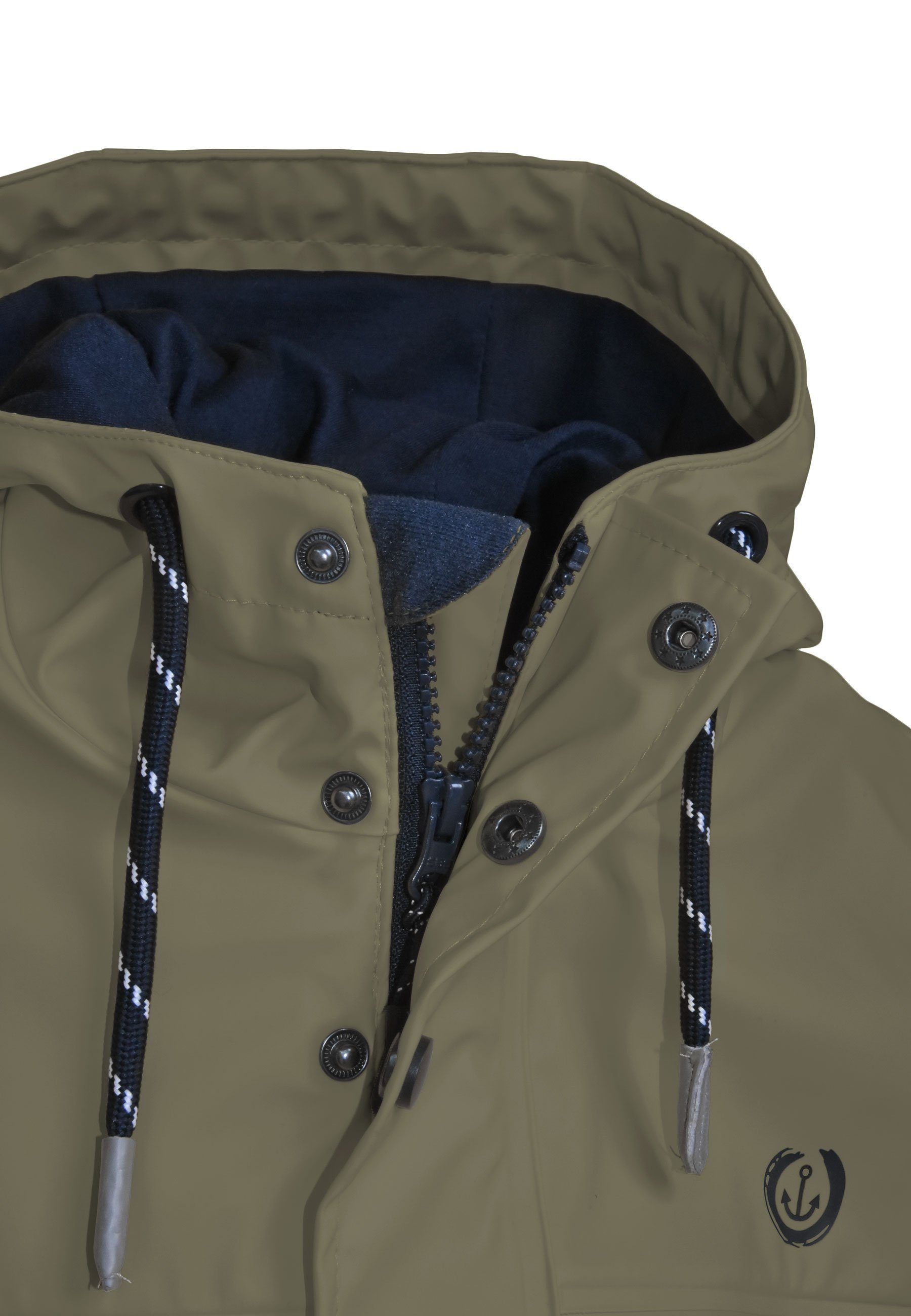MADSea Regenjacke Friesennerz Regenjacke mit mehrfach verstellbarer Kapuze