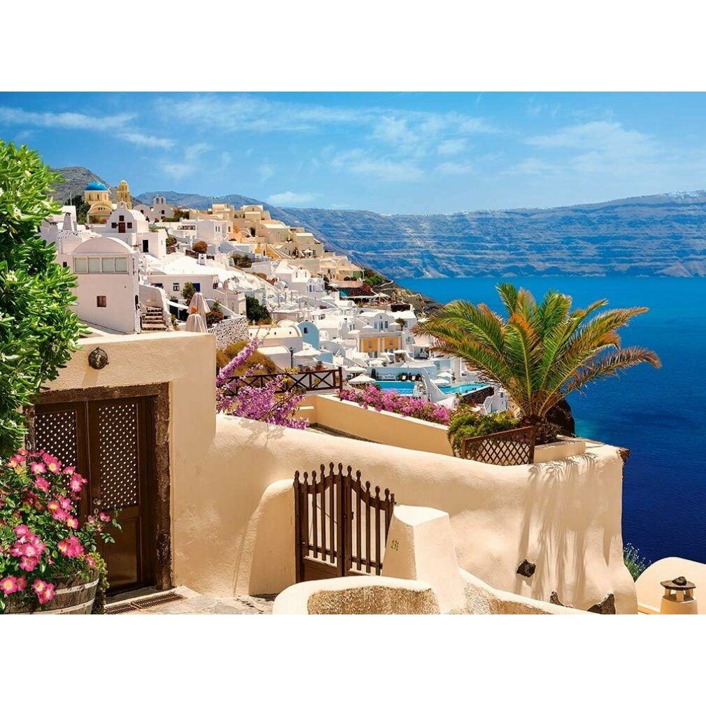 Castorland Puzzle Puzzle Santorini, Griechenland 2000 Teile, Puzzleteile