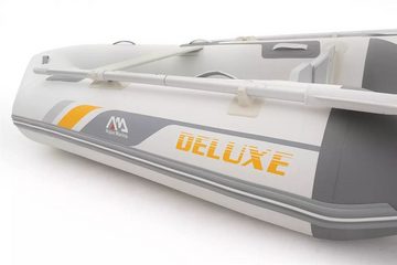 Aqua Marina Schlauchboot Deluxe Schlauchboot 250x129 cm, kann mit einem Außenbordmotor (bis zu 4 PS) aufgerüstet werden