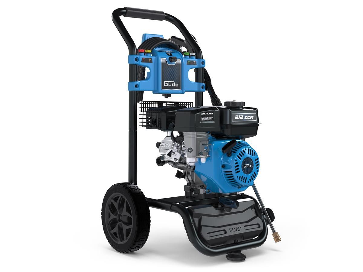 Güde Hochdruckreiniger Benzin Fuel 250, Druck max: 254 bar, 4300 W, Fördermenge max: 590 l/h, (Set), 5,9 PS, 212 cm³, 590 l/h Fördervolumen, 254 bar max. Betriebsdruck