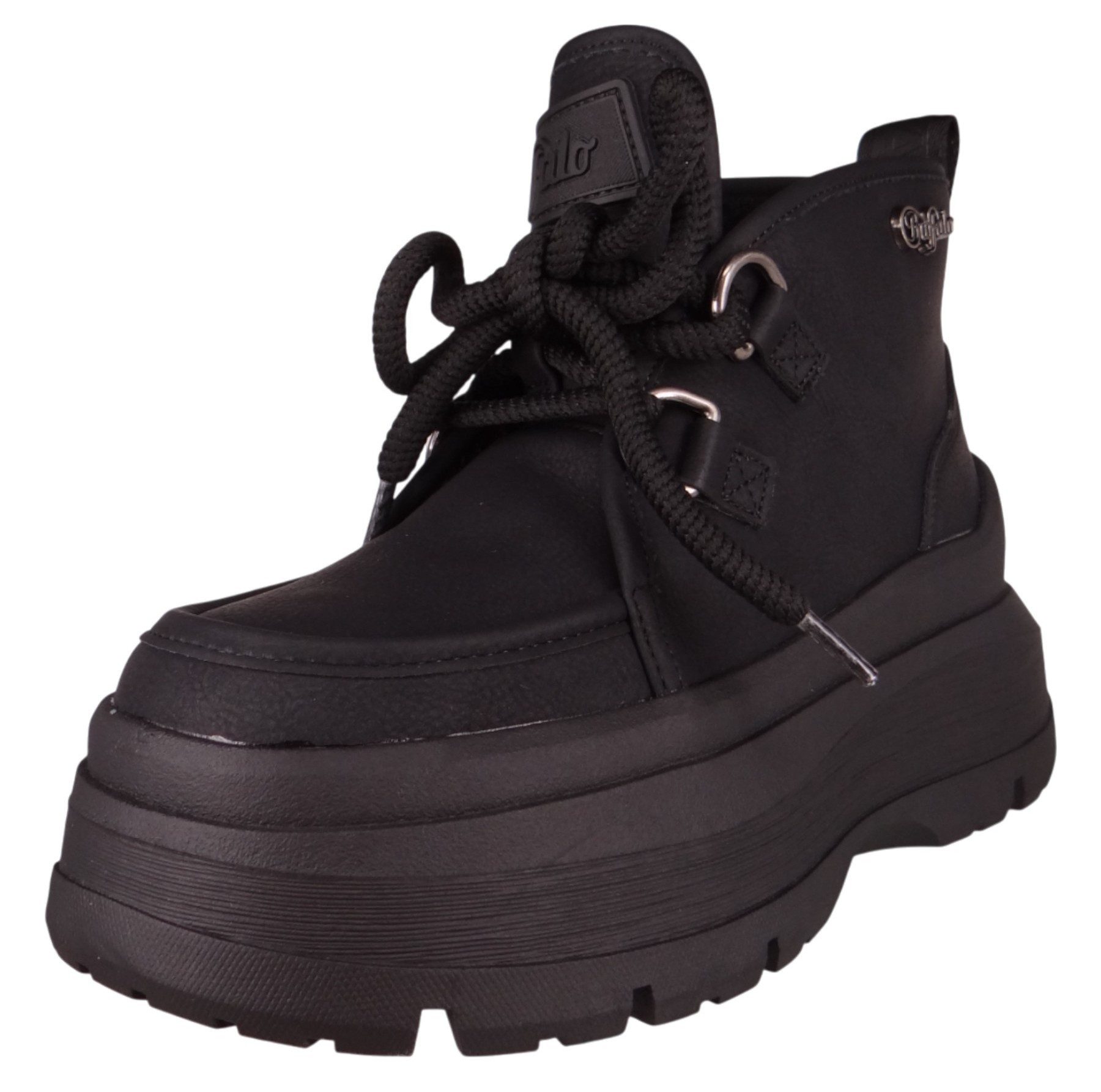 Buffalo 1622613 Olympia Chukka Warm Black Stiefelette