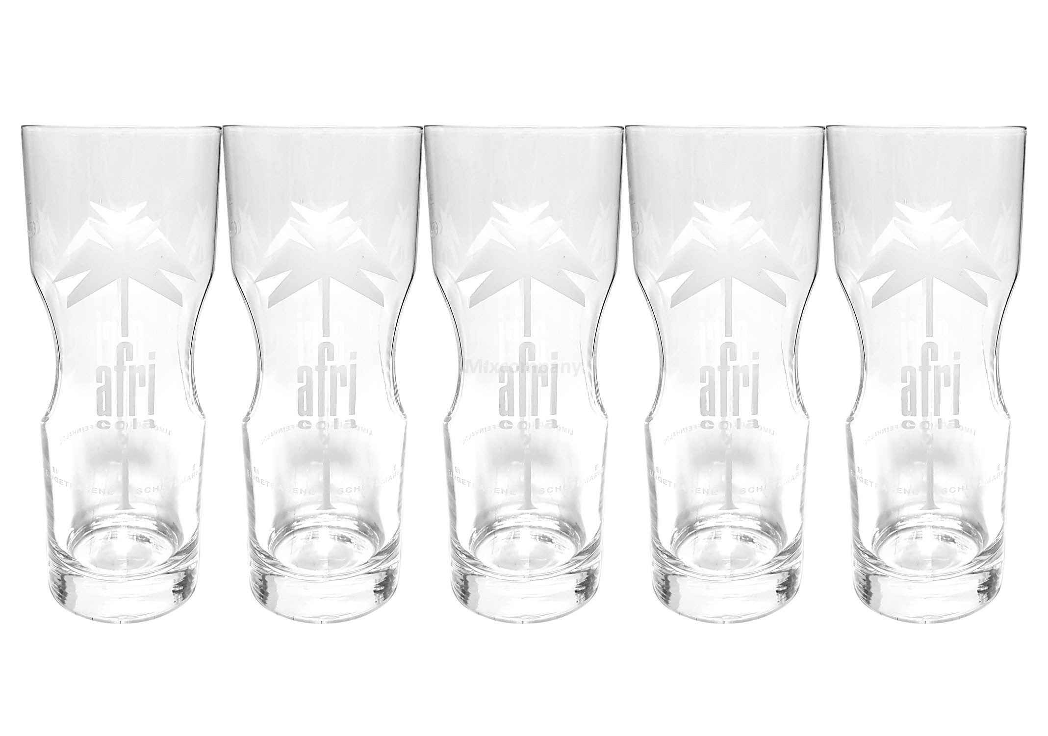 Mixcompany Gläser-Set Afri-Cola Gläserset - 6x Gläser 0,3L