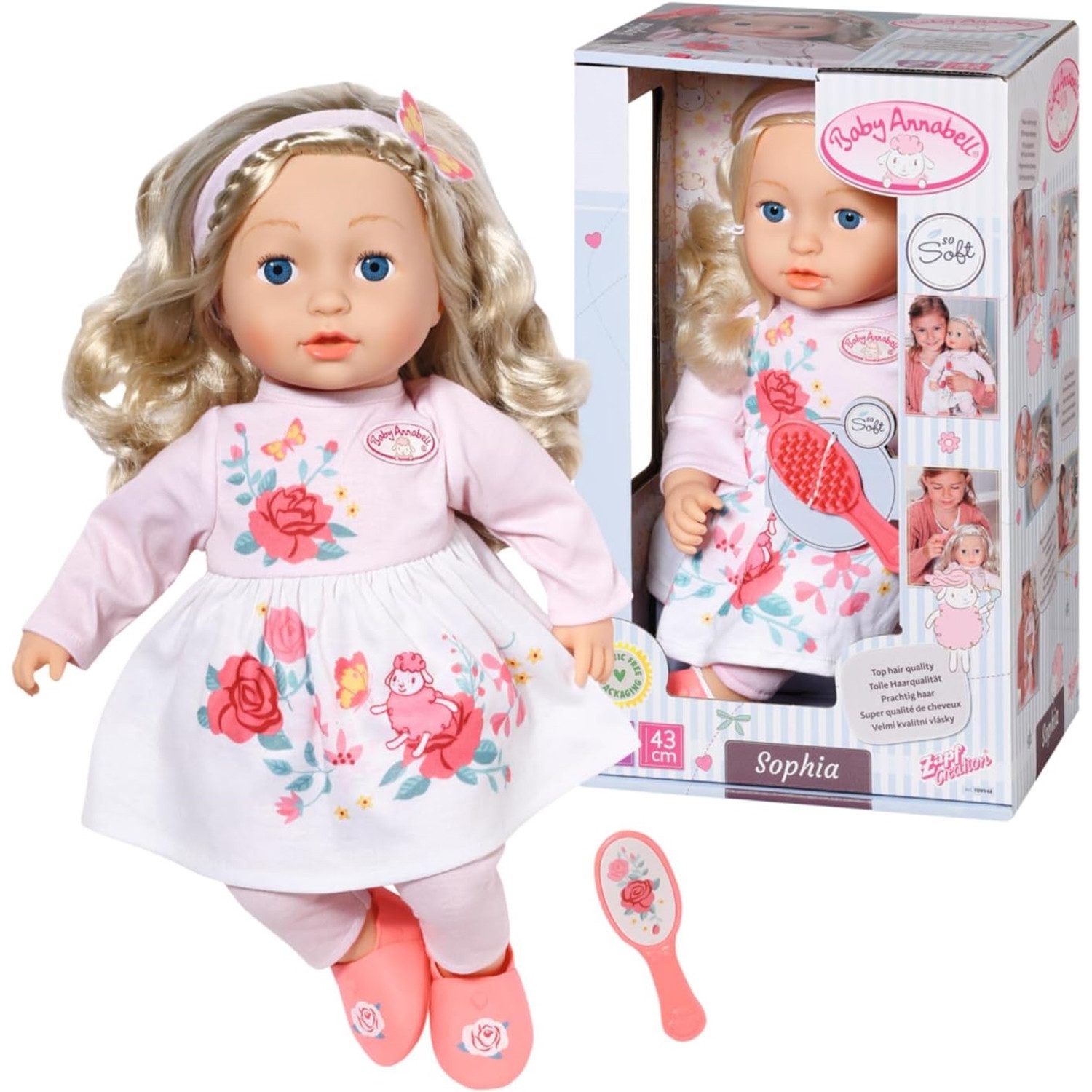 Zapf Creation® Babypuppe 709948 Baby Annabell Sophia 43cm günstig online kaufen