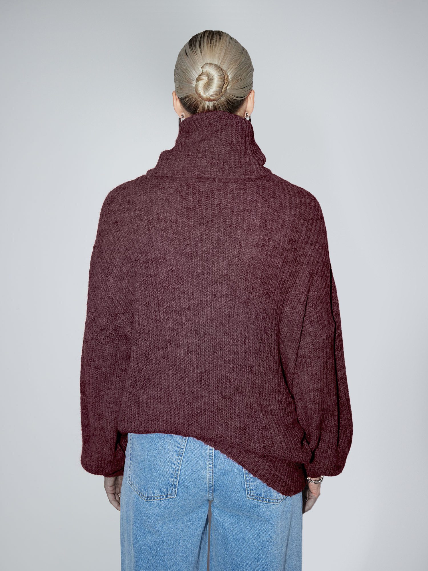LeGer Strickpullover Juna, LeGer by Lena Gercke Loose fit mit Rundhalsausschnitt