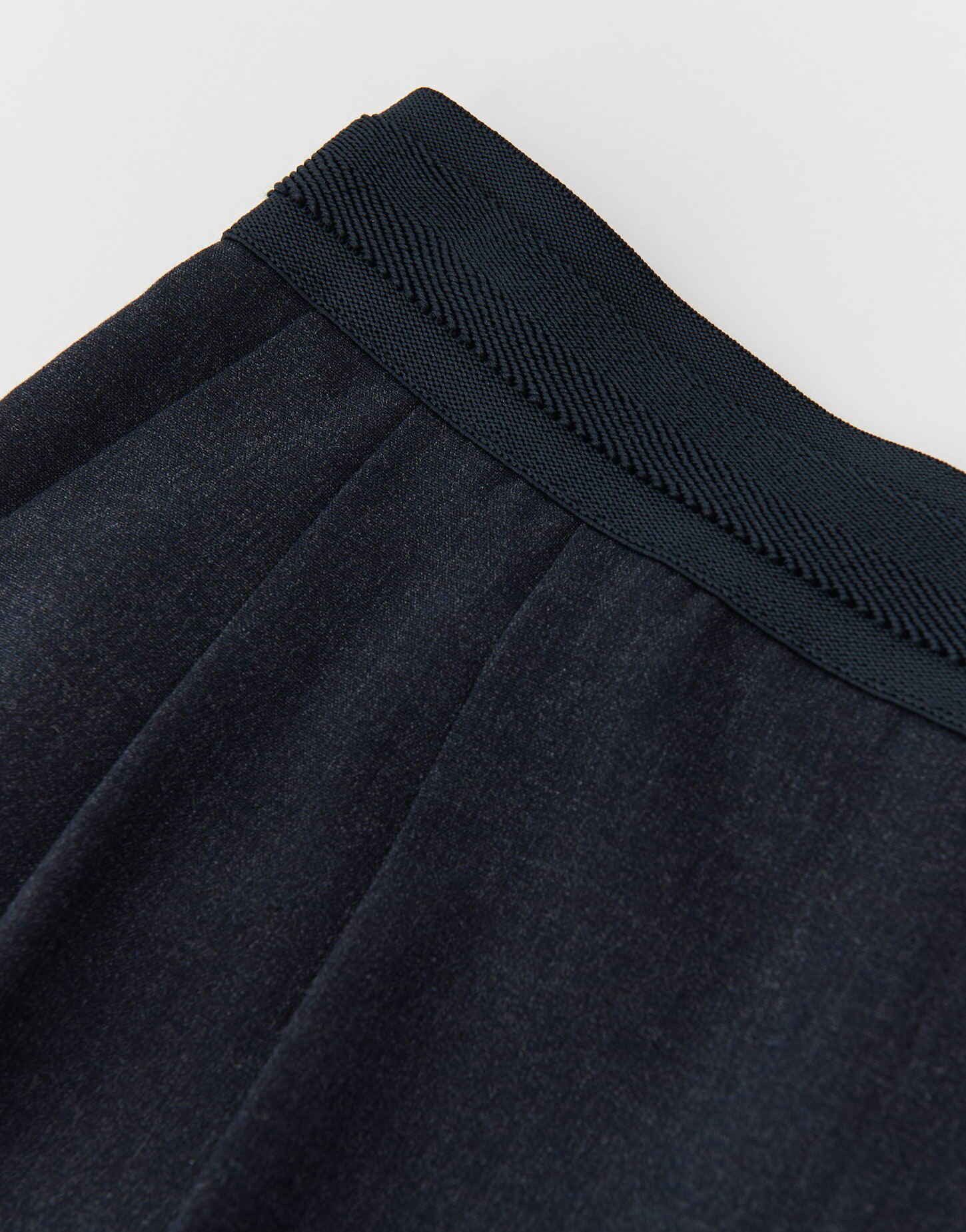 OPUS Bundfaltenhose City Pants MALMA Wide in Melange Optik