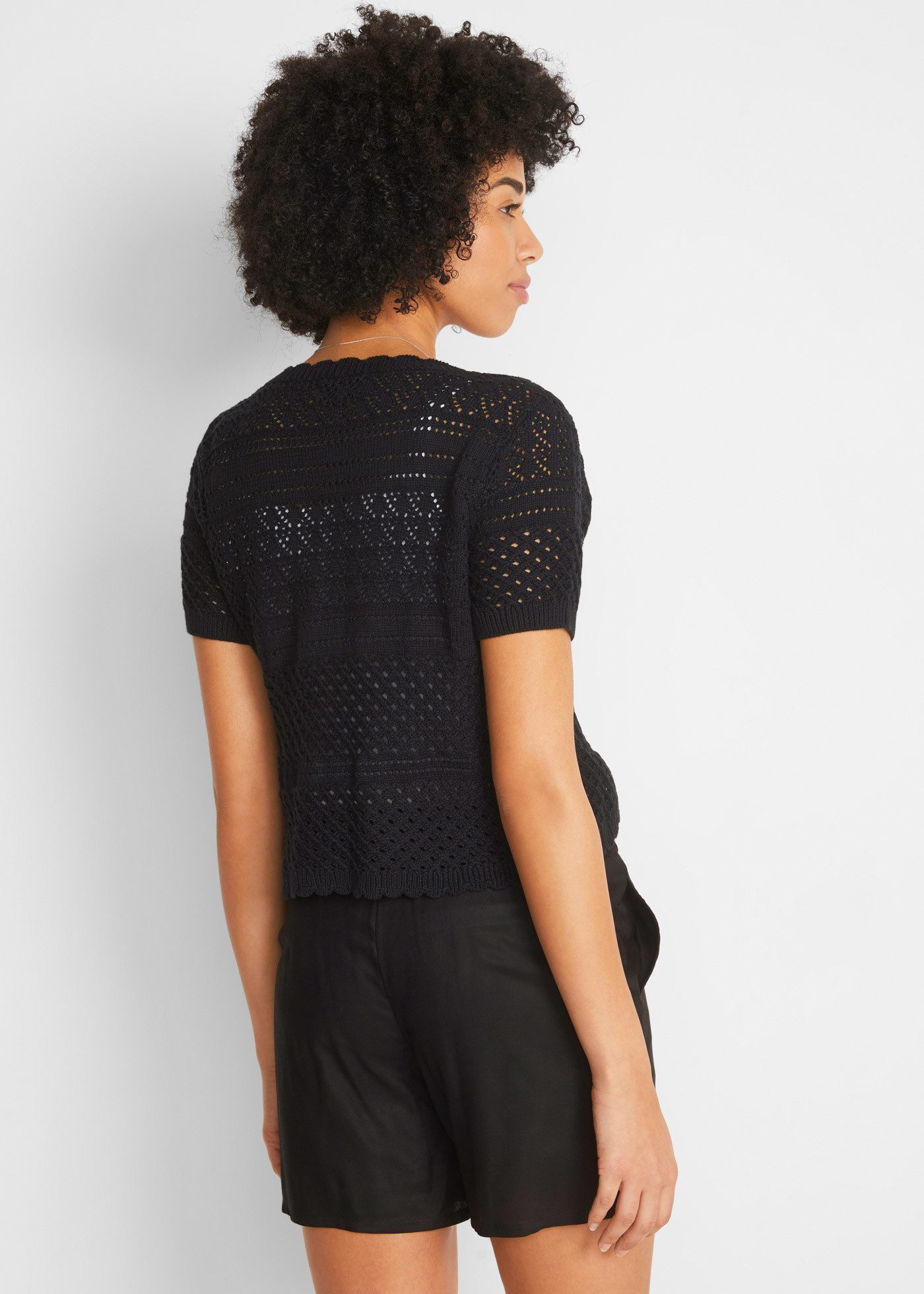 bonprix Bolero in Häkeloptik