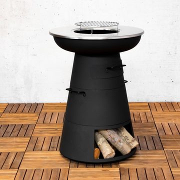 SenS-Line Grillerweiterung Sensline BBQ Feuerstelle Feuertonne Terrassenofen 22056