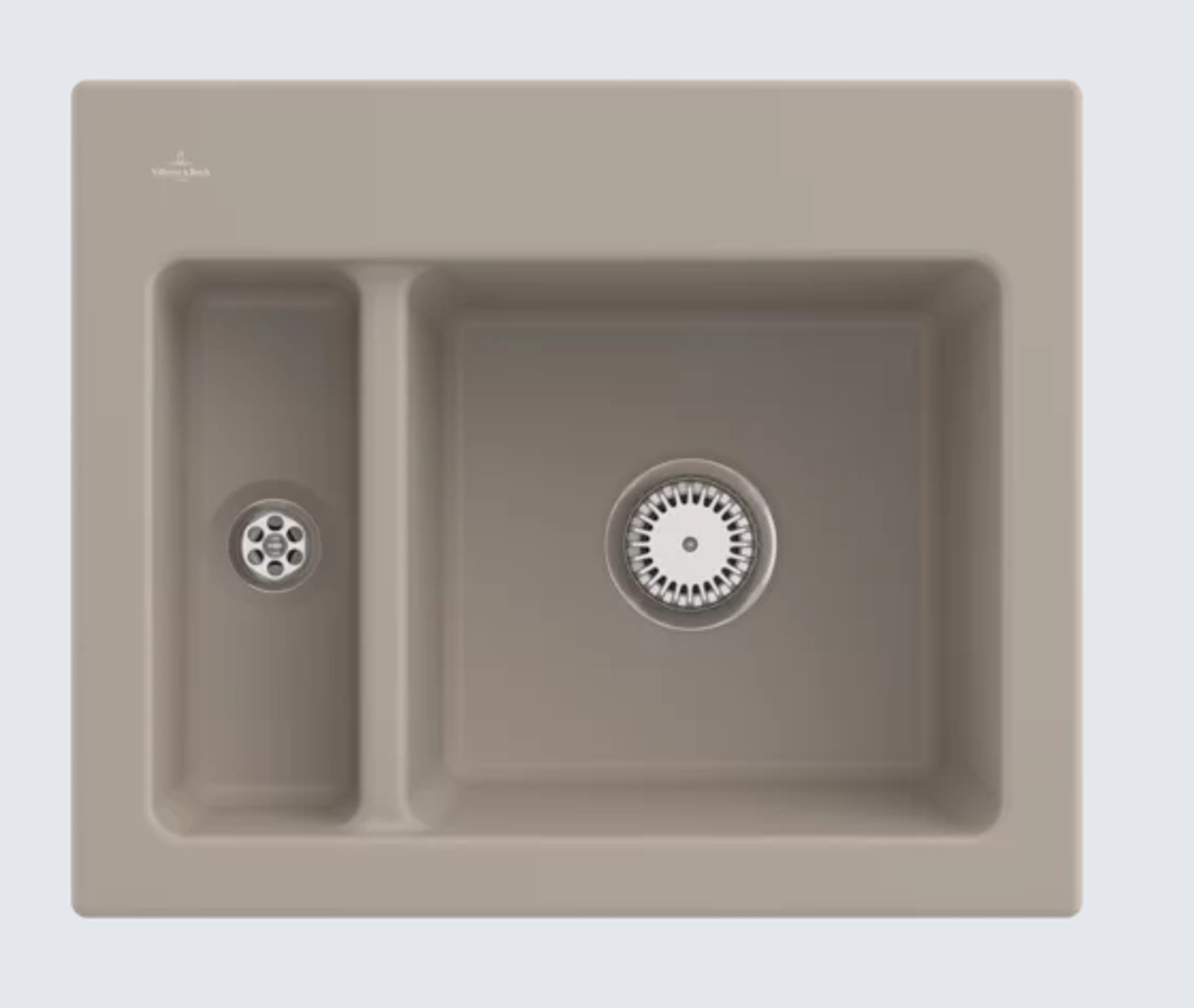 Villeroy & Boch Küchenspüle 6780 01 AM, Rechteckig, 62/22.5 cm, Subway Serie