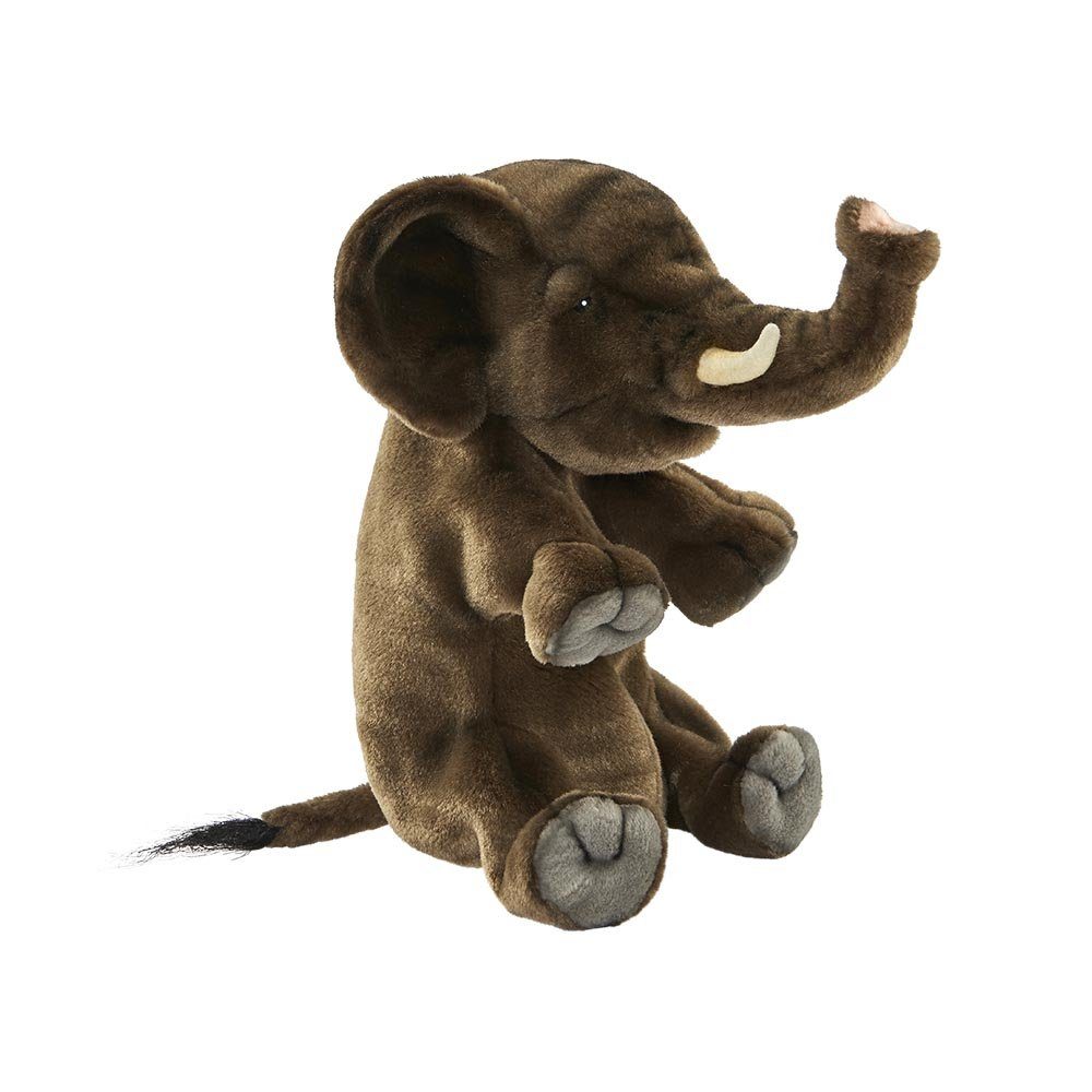 Hansa Creation Kuscheltier Hansa Creation - Kuscheltier - Handpuppe Elefant neues Modell