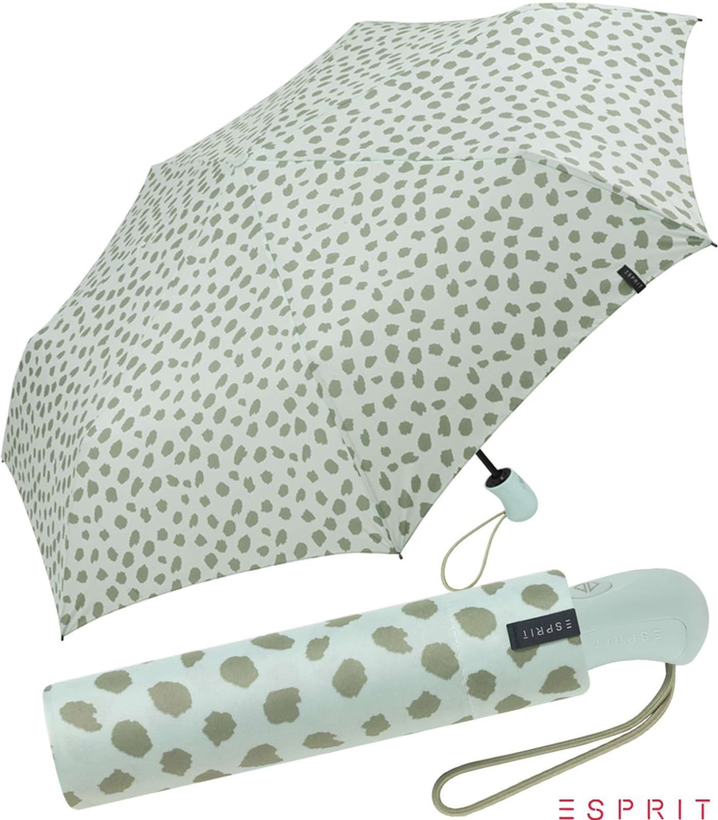 Esprit Taschenregenschirm »Damen Easymatic Light Auf-Zu Automatik Petal  Rain«, stabil und praktisch, mit lebhaften Tupfen online kaufen | OTTO