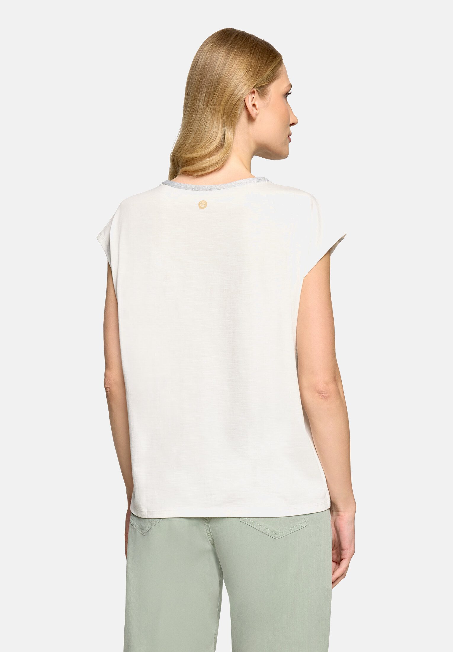 Cartoon Kurzarmshirt Damen mit Placement (1-tlg)