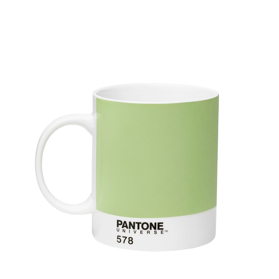 Kaffeeservice, PANTONE 578 Porzellan Kaffeebecher, Light Green 375ml