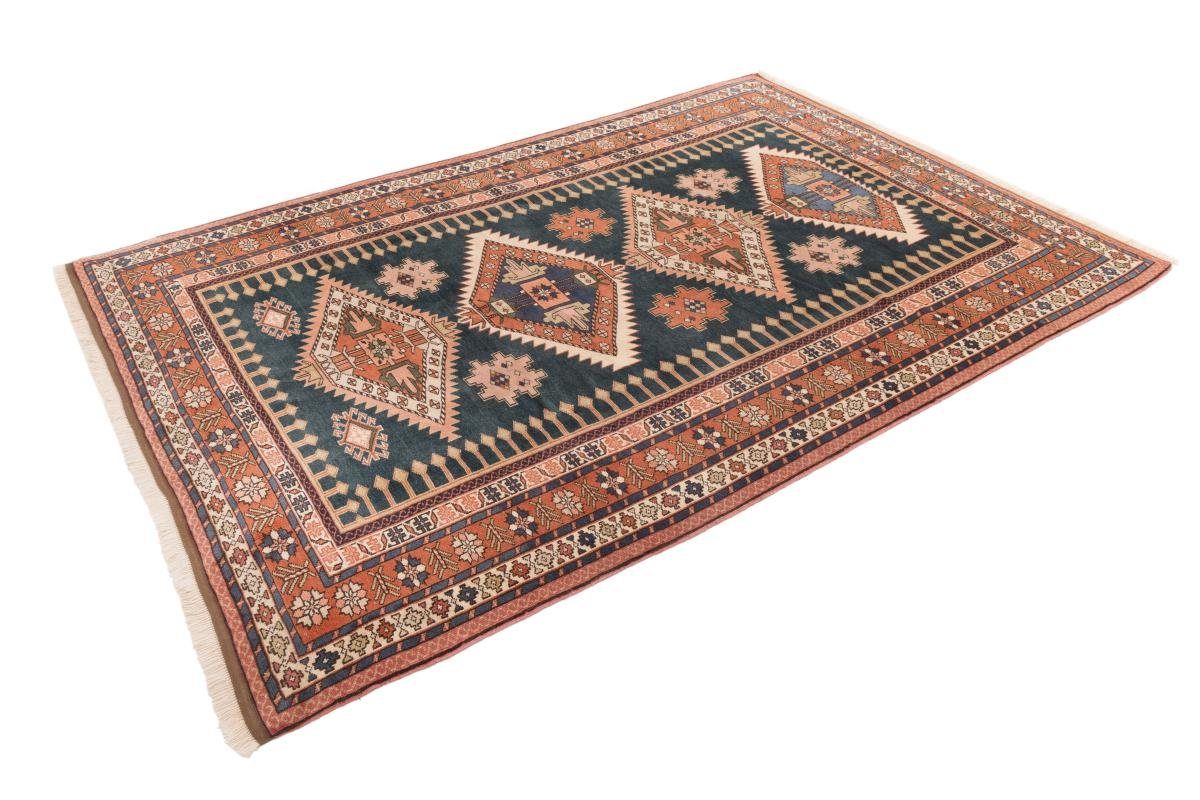 Kazak Perserteppich, rechteckig, 5 Orientteppich 213x304 mm / Höhe: Handgeknüpfter Nain Orientteppich Trading,