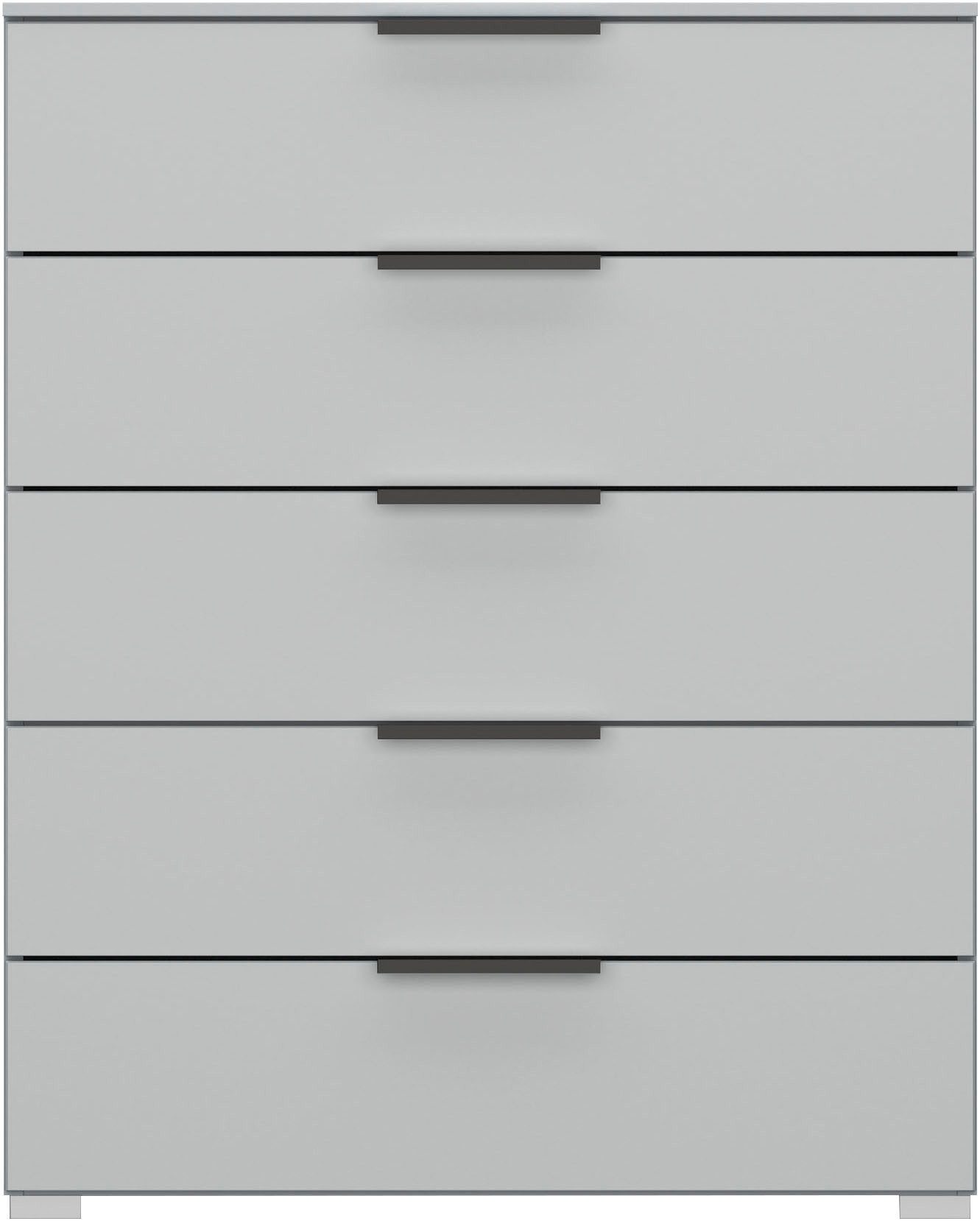 rauch Schubkastenkommode Kommode Sideboard Wäscheschrank Schrank SKAT MERIDIAN (inkl. SOFT-CLOSE-FUNKTION), mit 5 Schubladen in elegantem Design MADE IN GERMANY