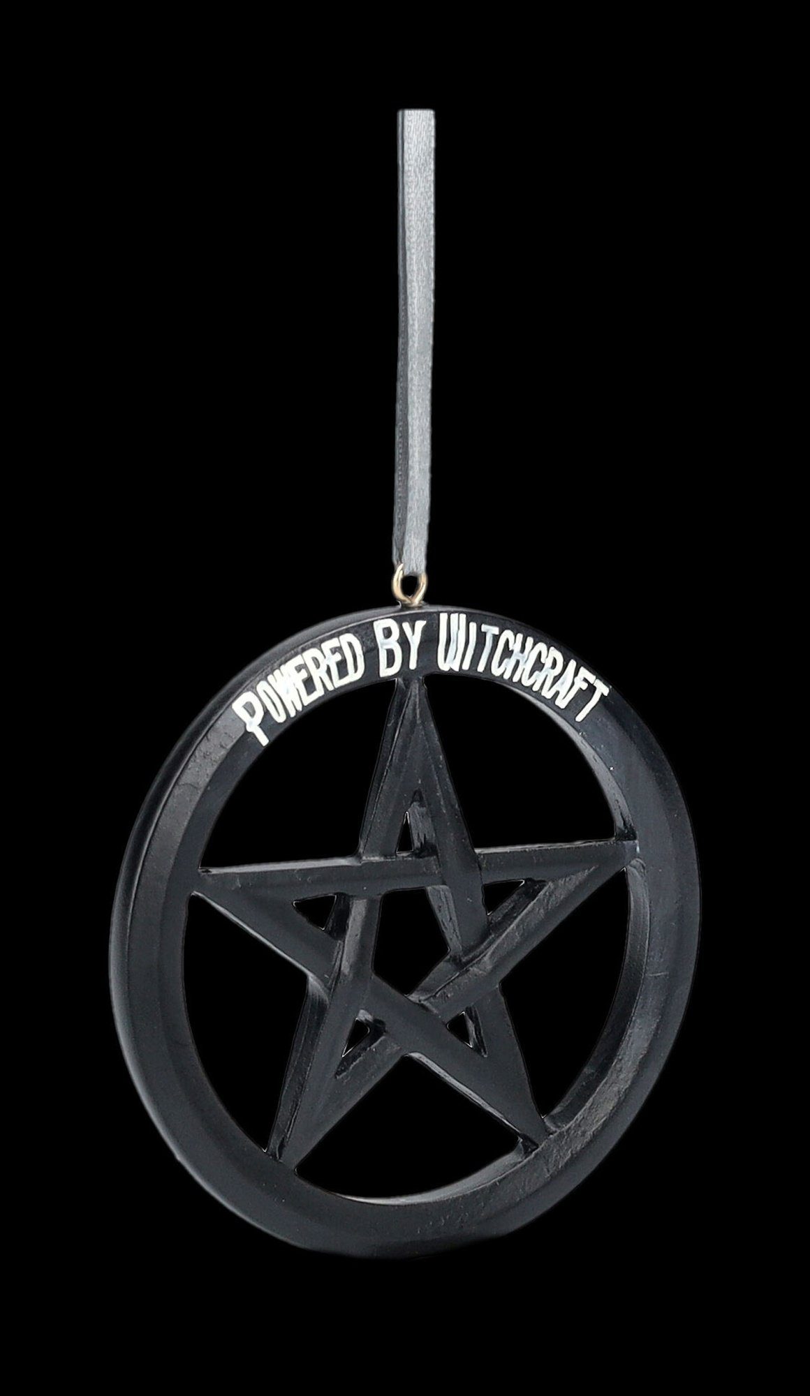 (1-tlg) Powered by Christbaumschmuck Christbaumschmuck - - Gothic Weihnachten Witchcraft GmbH Figuren Pentagramm Deko Shop