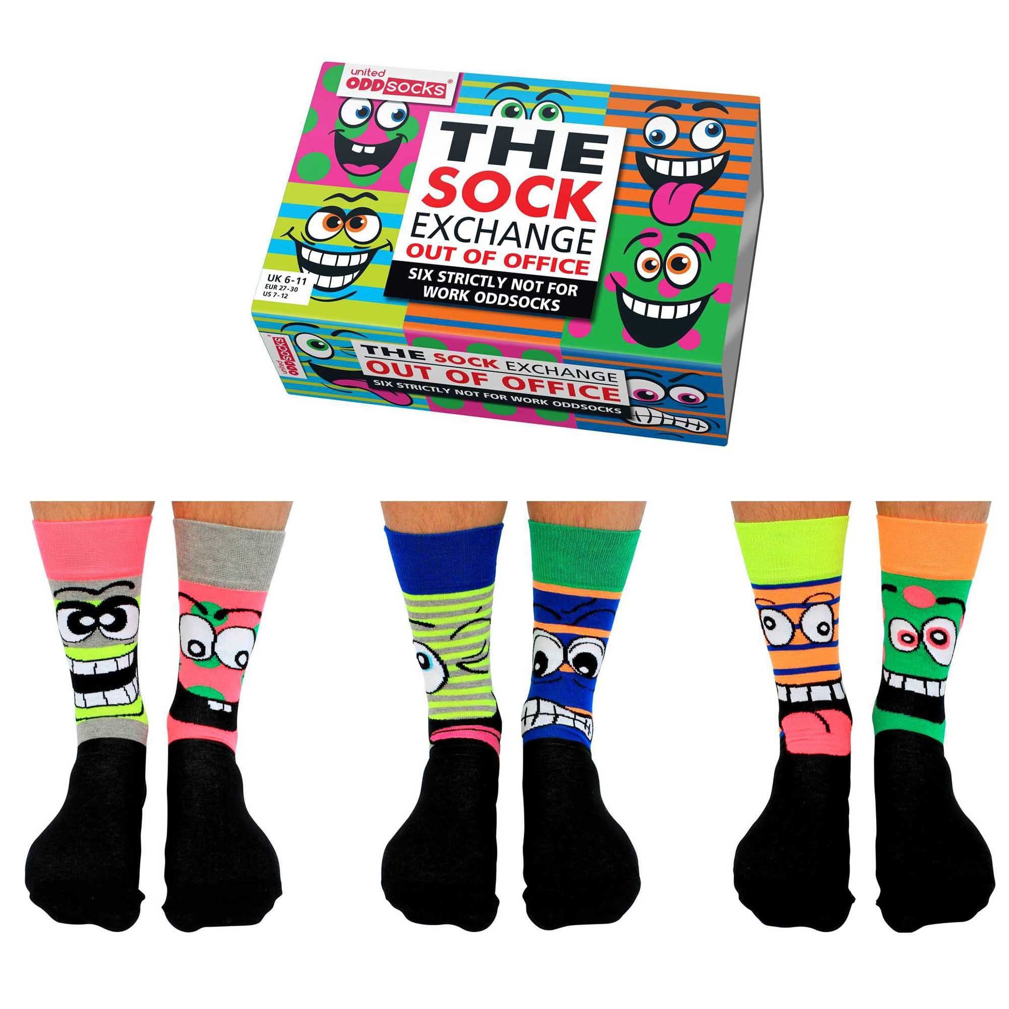United Oddsocks Freizeitsocken Stress Heads Oddsocks günstig online kaufen