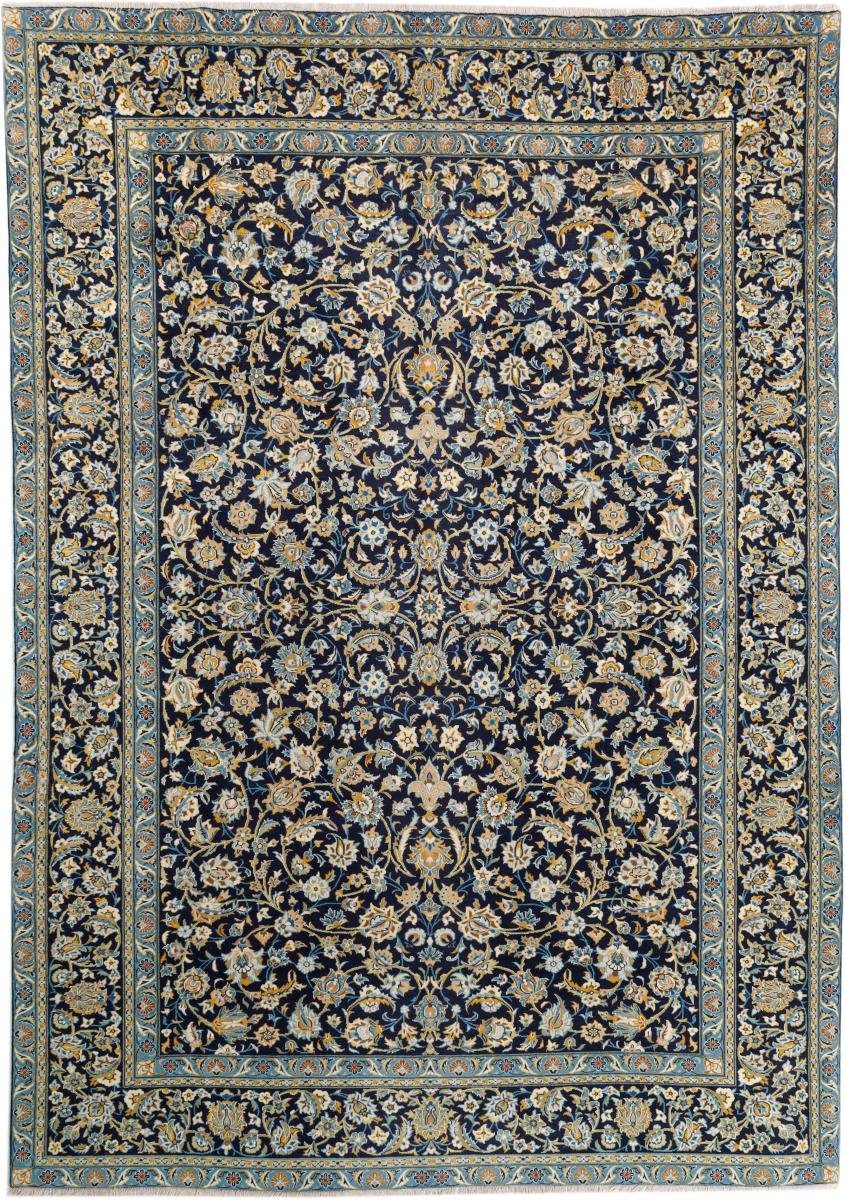 Orientteppich Keshan 274x391 Handgeknüpfter Orientteppich / Perserteppich, Nain Trading, rechteckig, Höhe: 12 mm