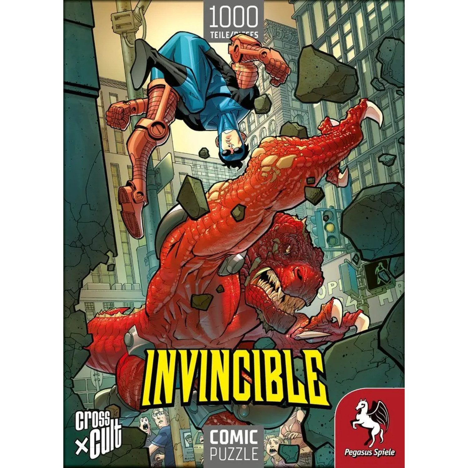 Cross Cult Spiel Invincible (Invincible vs. Dinosaurus)