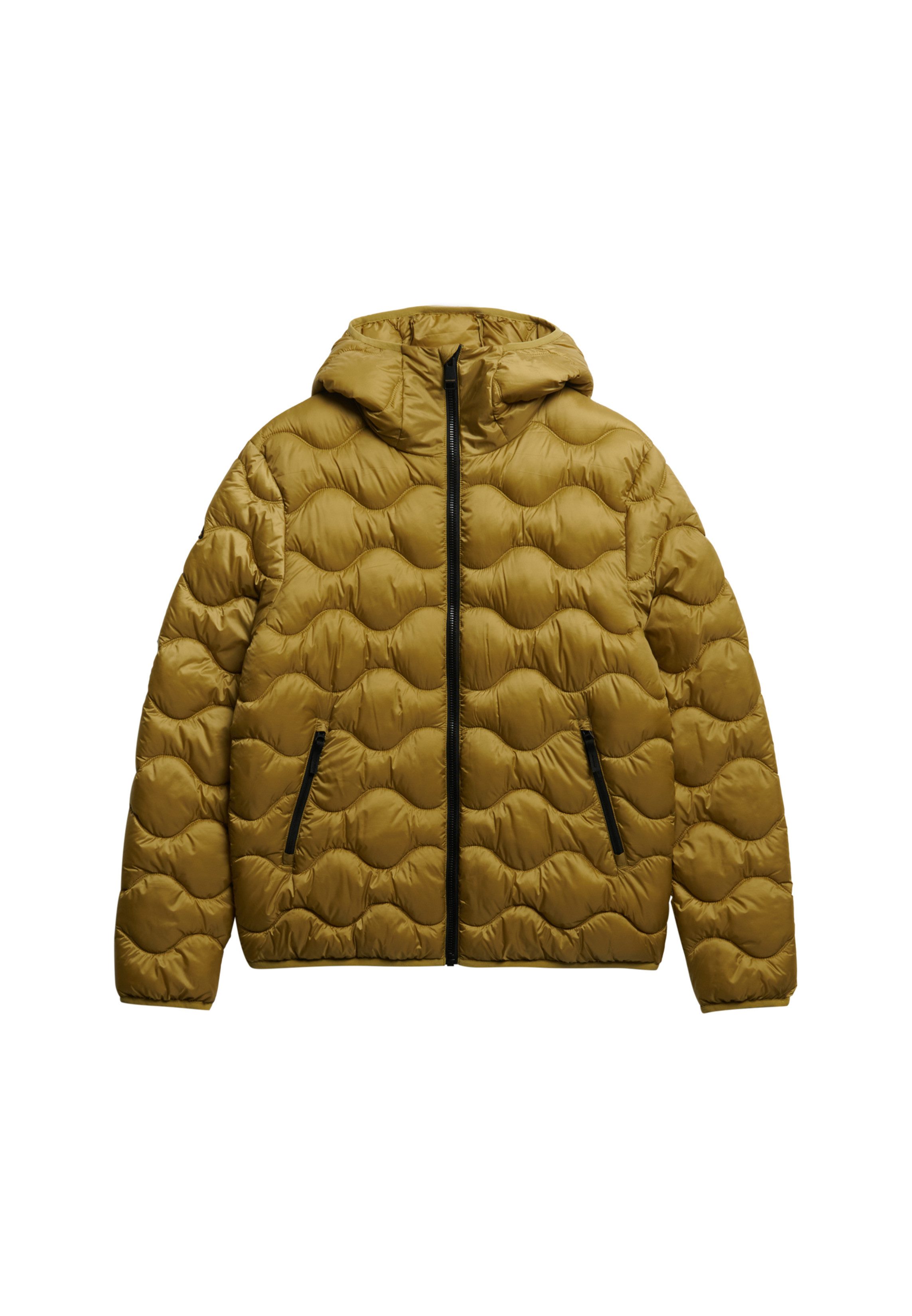 Steppjacke HOODED QUILTED WAVE PADDED JKT