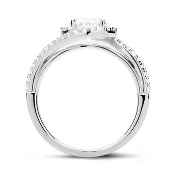 JEWLIX Verlobungsring Verlobungsring aus 925er Silber mit Zirkonia VR0161