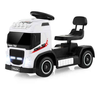 COSTWAY Elektro-Kinderauto, mit höhenverstellbarem Sitz