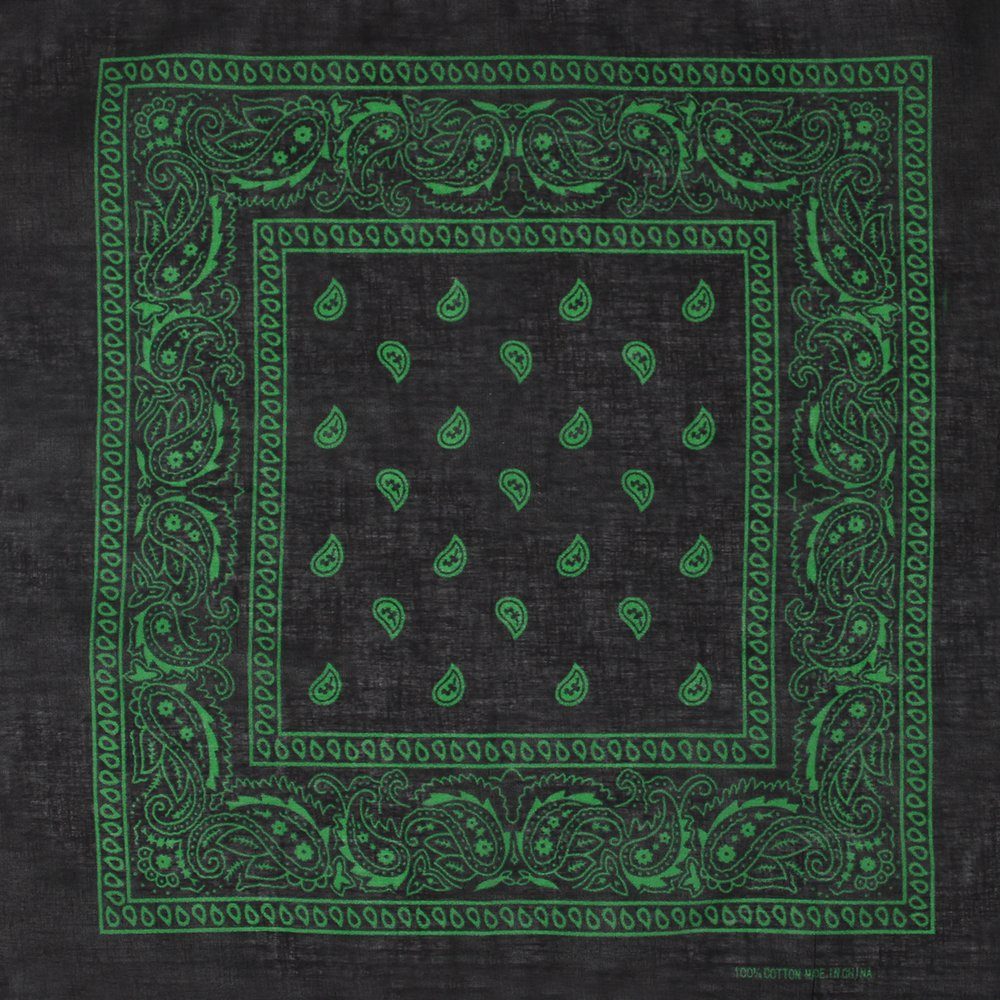Goodman Design Bandana Bandana Kopftuch Halstuch Design: Paisley, 100% Baumwolle