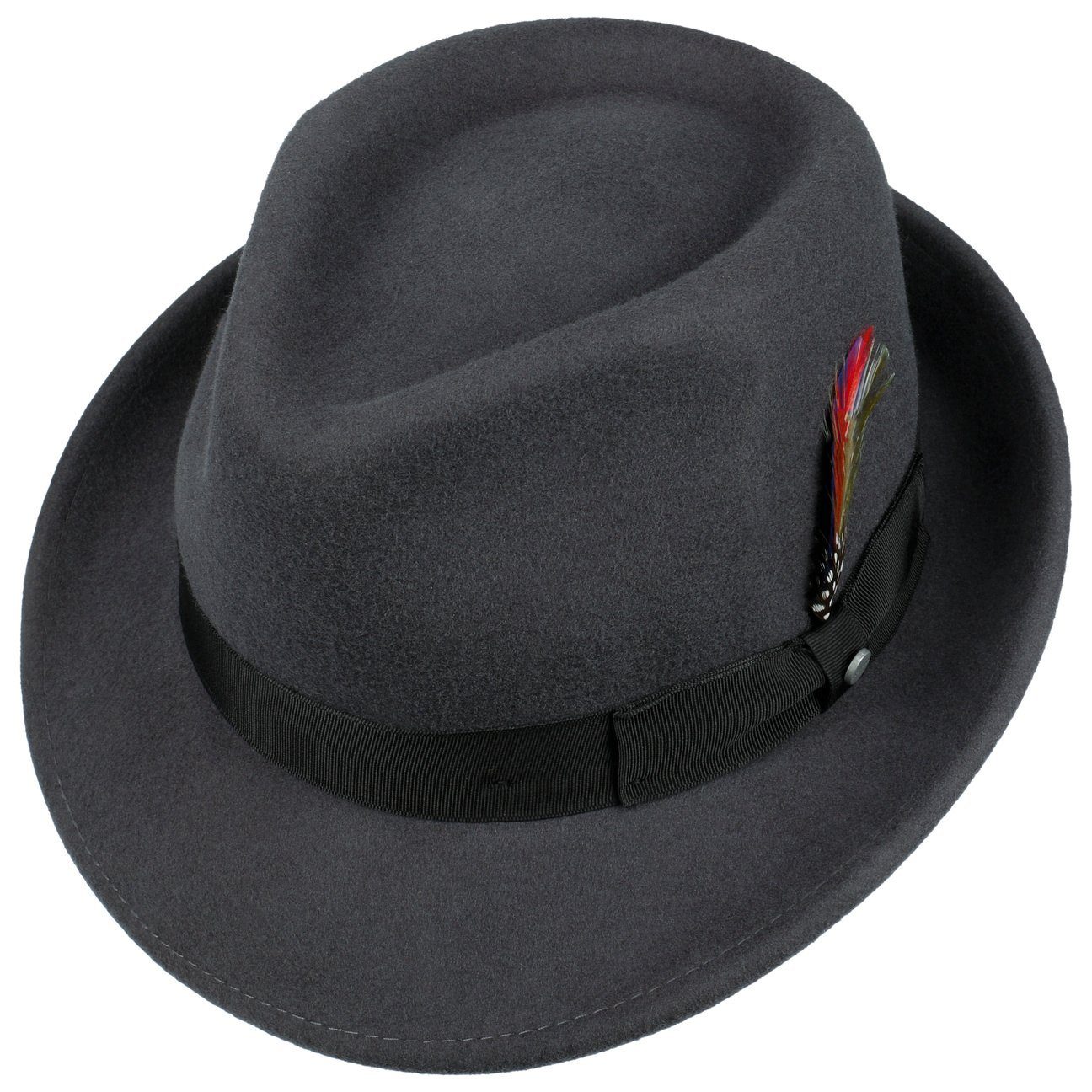 Stetson Trilby (1-St) Trilby mit Ripsband