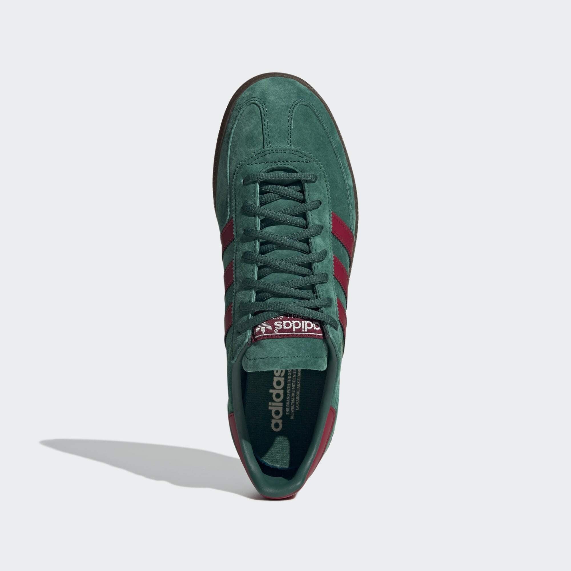 Gum adidas Burgundy SPEZIAL SCHUH / Collegiate Collegiate Originals / Sneaker Green HANDBALL