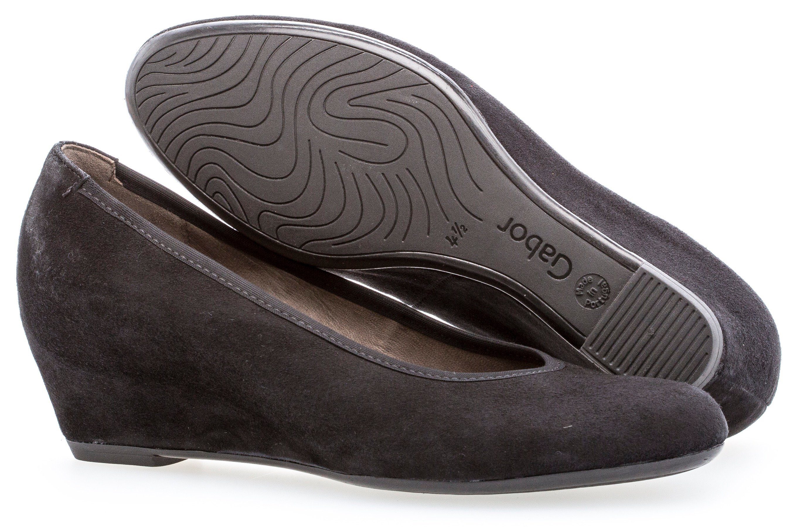 Gabor Pumps, Halbschuh, Keilabsatz, Schlupfschuh, in günstig online kaufen