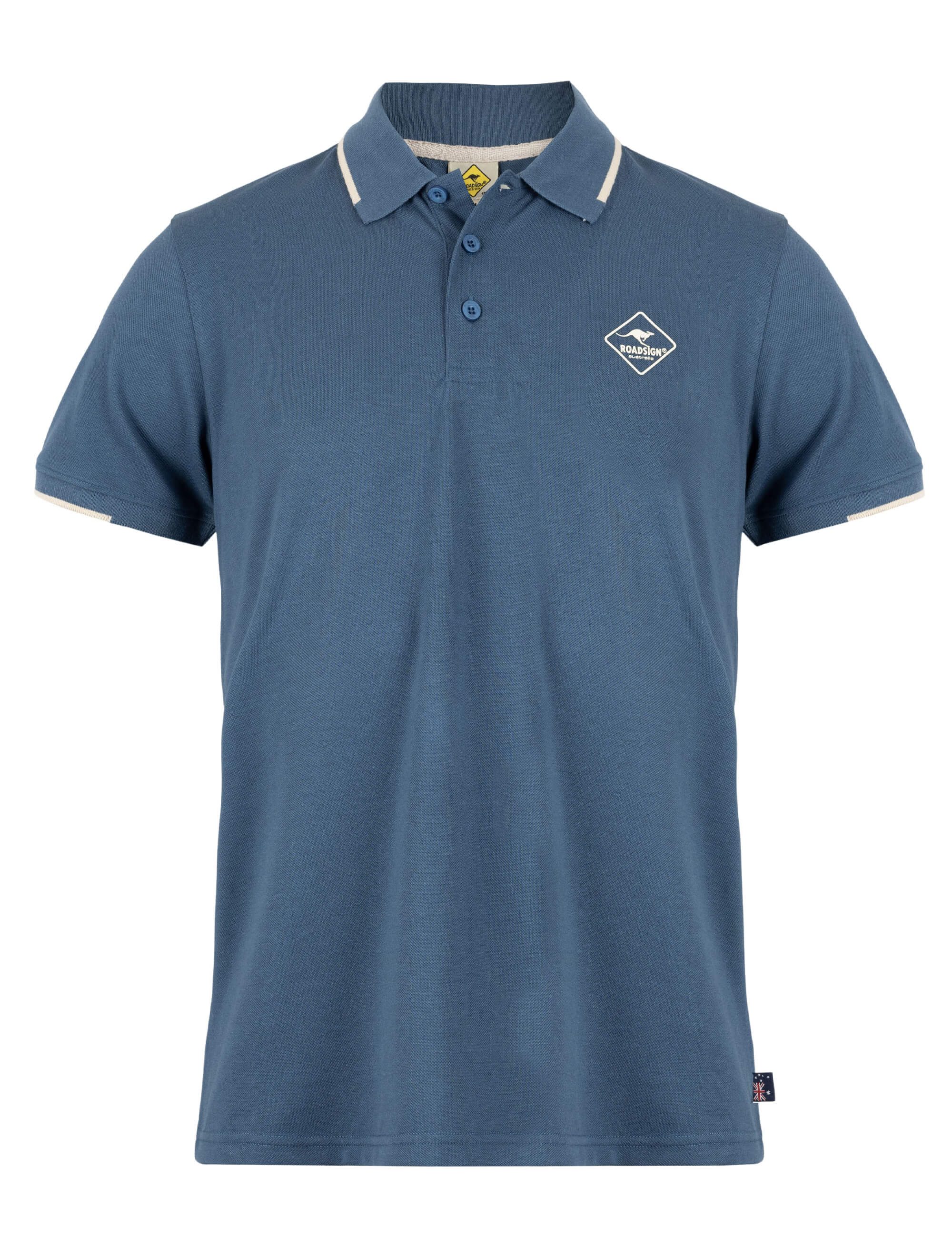 ROADSIGN australia Poloshirt Mariner (1, 1-tlg., 1) mit klassischem Kragen und hochwertiger Piqué Qualität