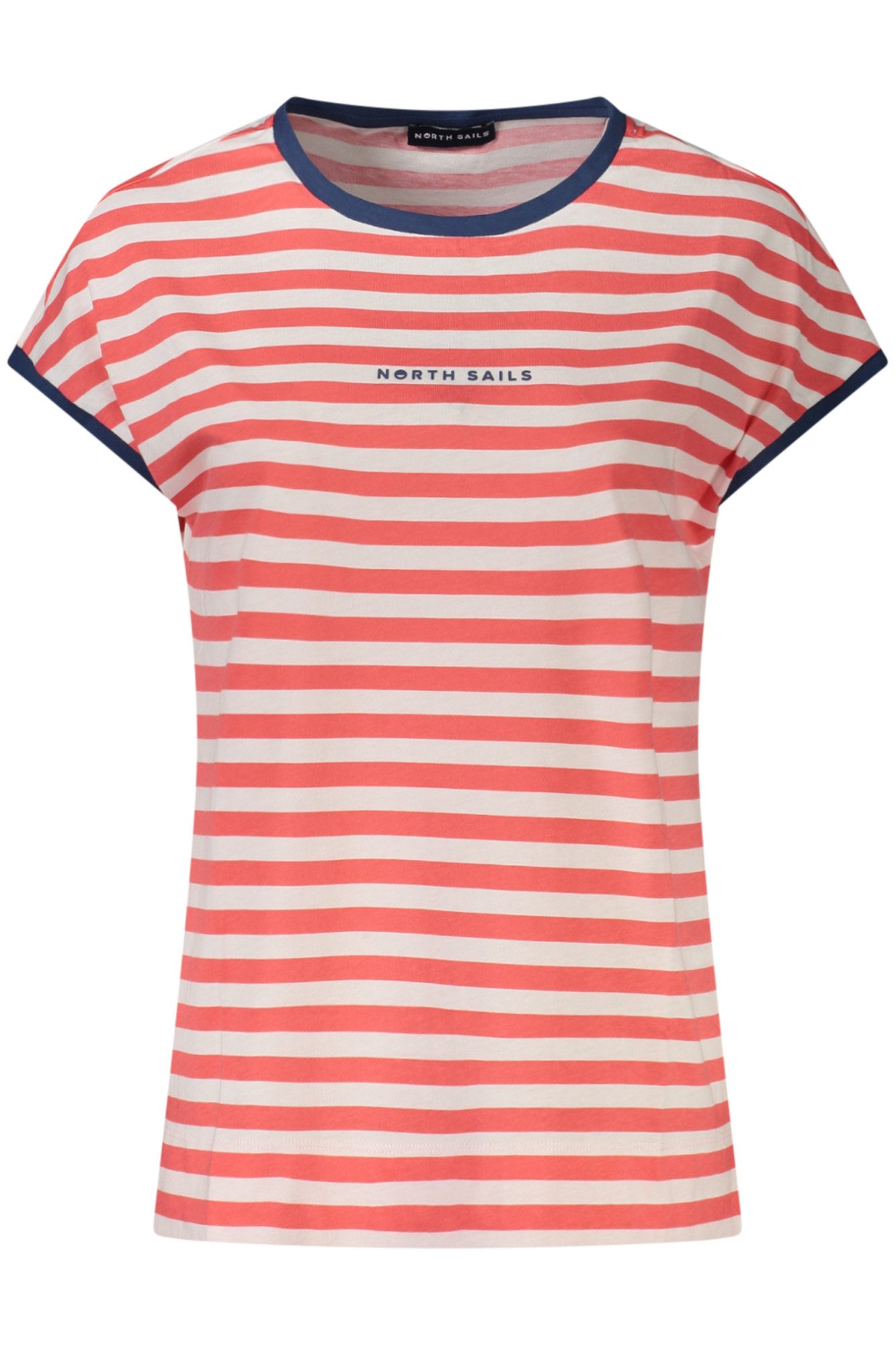 North Sails T-Shirt Ärmelloses Damen-T-Shirt Rot - Kontrastdetails &