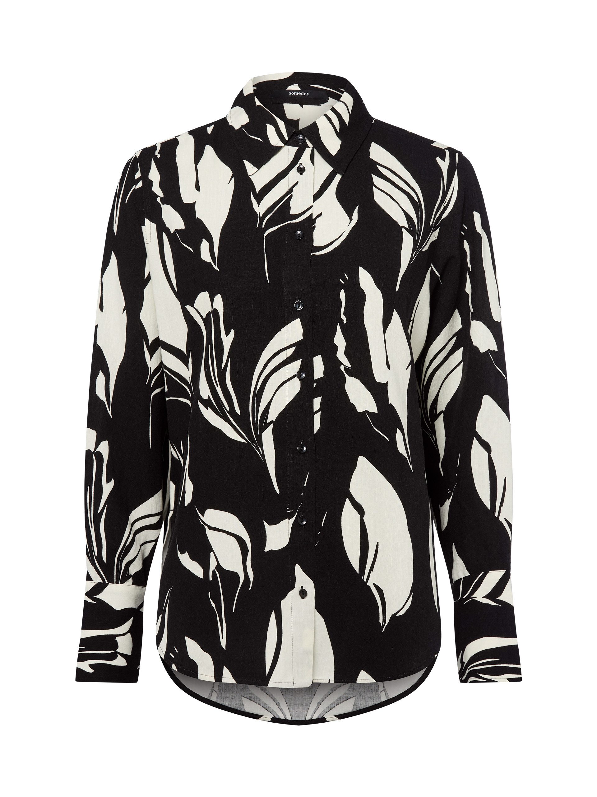Longbluse ZERLIAN FLORAL im floralen Design