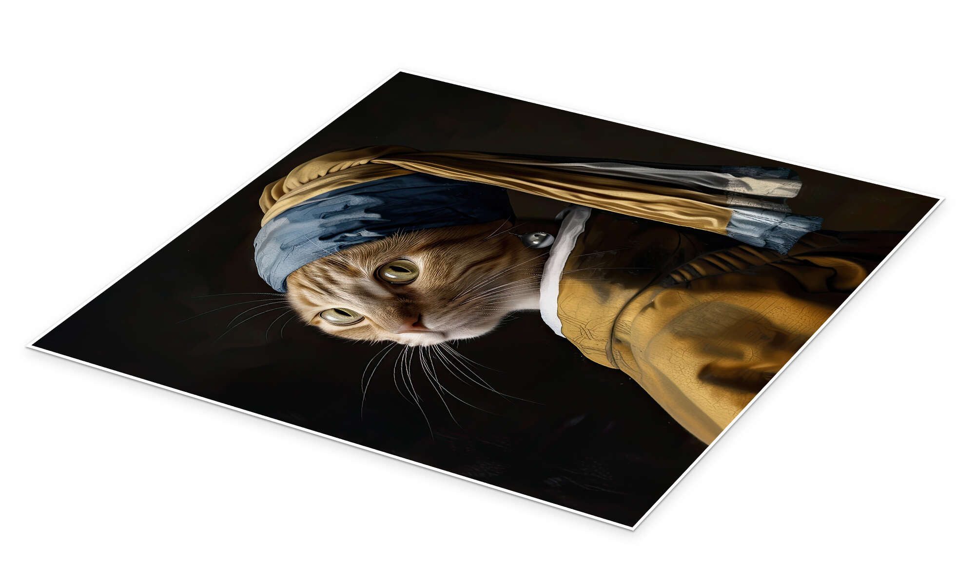 Posterlounge Poster Felipe Hora, Die Katze günstig online kaufen