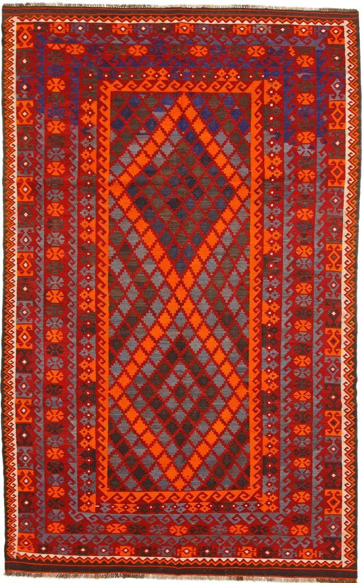Orientteppich Kelim Afghan Antik 202x319 Handgewebter Orientteppich, Nain Trading, rechteckig, Höhe: 3 mm
