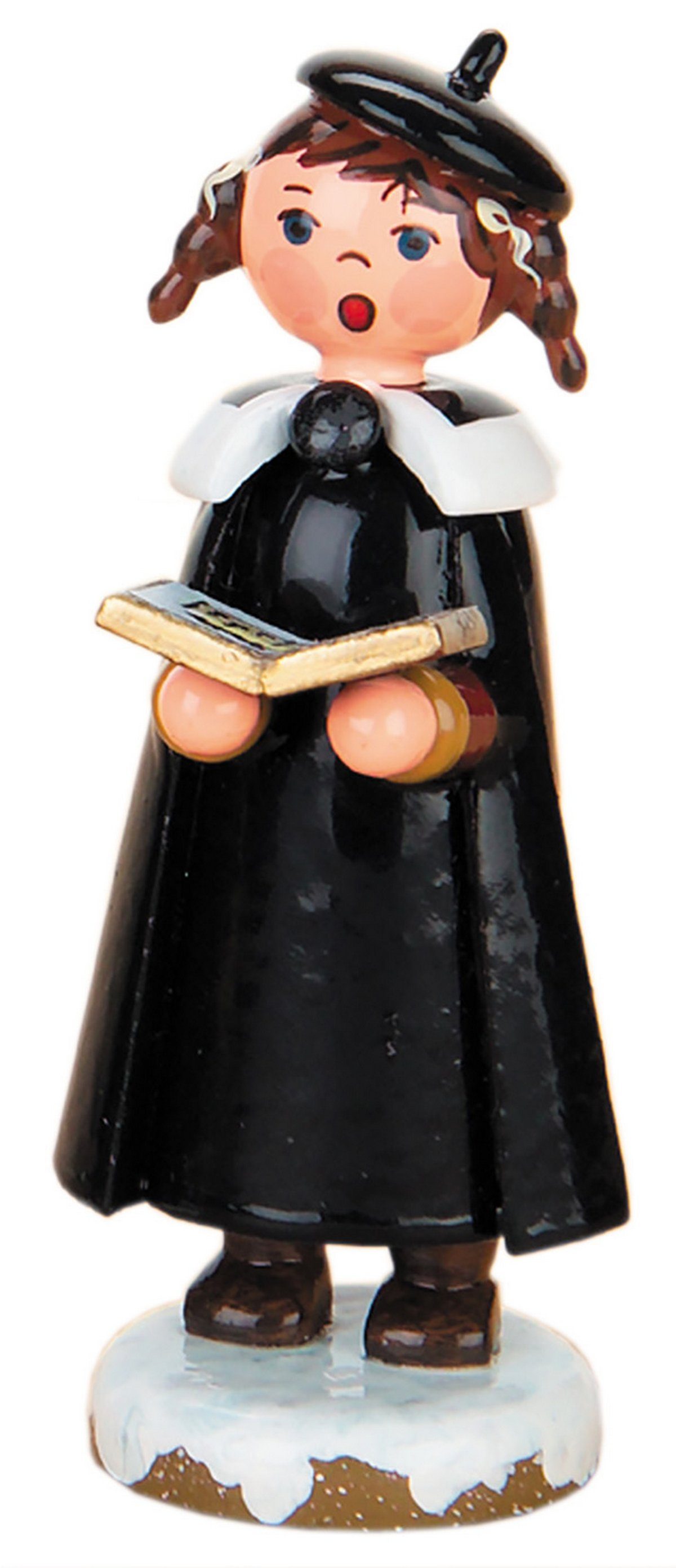 Hubrig Volkskunst GmbH Dekofigur Hubrig Volkskunst 'Kurrendemädchen m. Buch günstig online kaufen