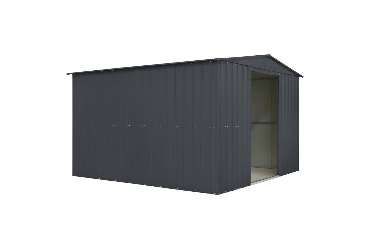 Thumbnail - Globel Industries Gerätehaus / Mteall-Gartenmanager "Dream 1010" (9,52 m), komplett feuerverzinkt, moderne Metallstruktu...