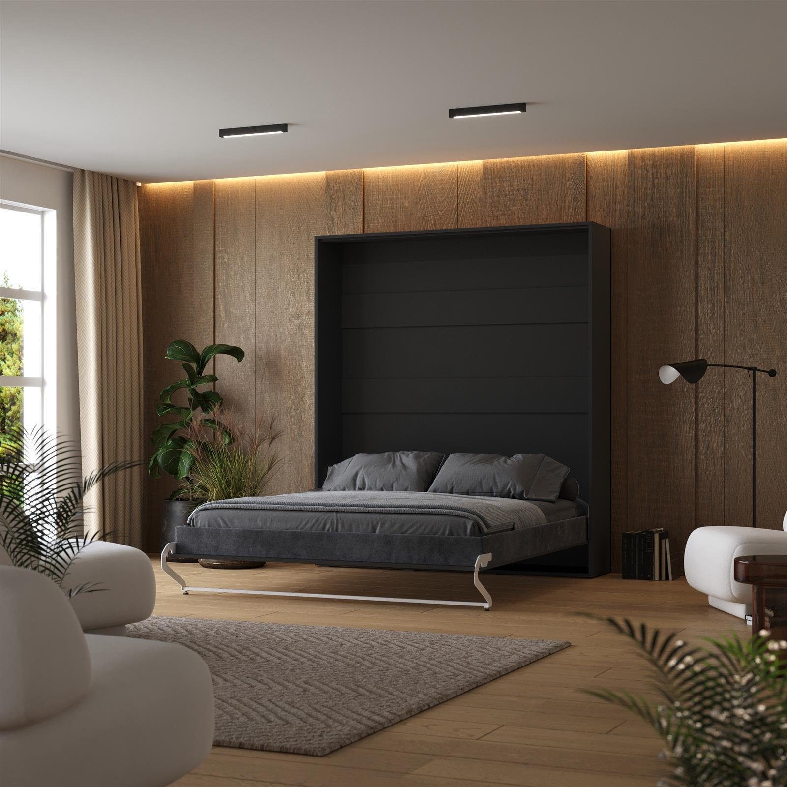 SMARTBett Schrankbett Schrankbett mit Polsterrahmen M1 180x200 Vertikal (1- günstig online kaufen