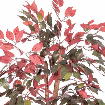 Kunstbaum Kunstbaum Capensia rot grün 122 cm, Homescapes, Höhe 120 cm