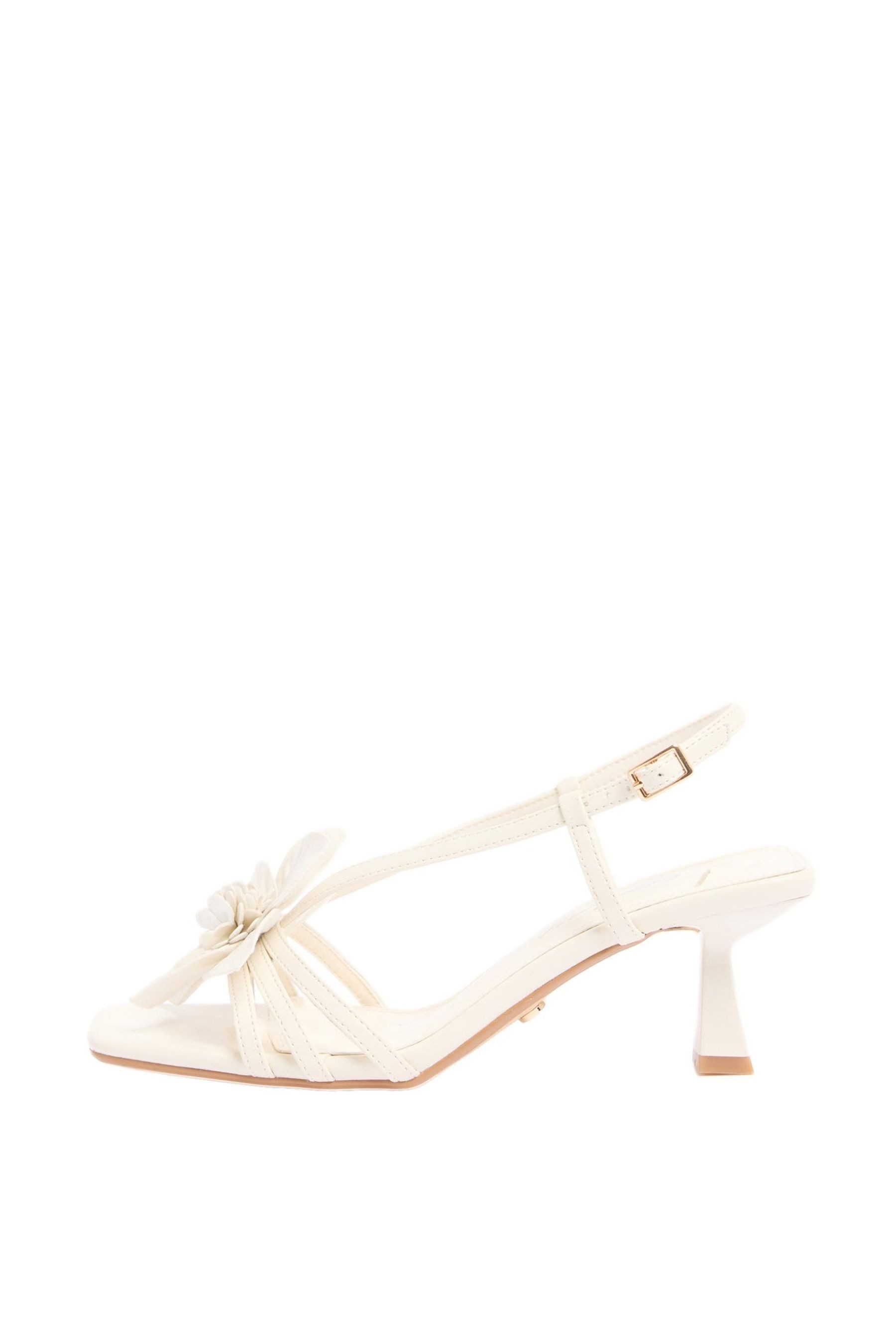 Lipsy Sommer-Sandaletten mit Blumendetail Sandalette