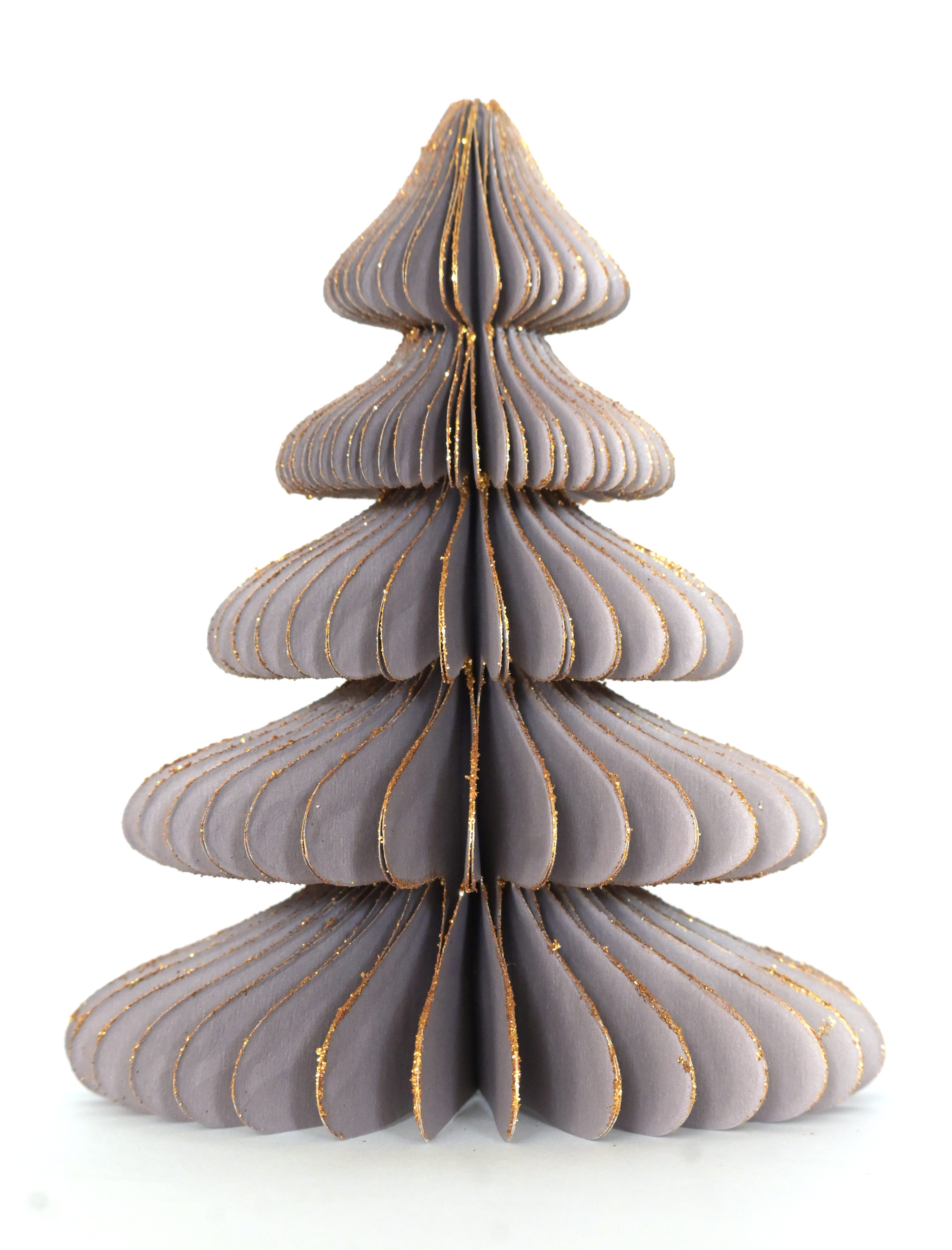 Just Be Weihnachtsfigur Weihnachtsbaum Tanne stehend aus Papier