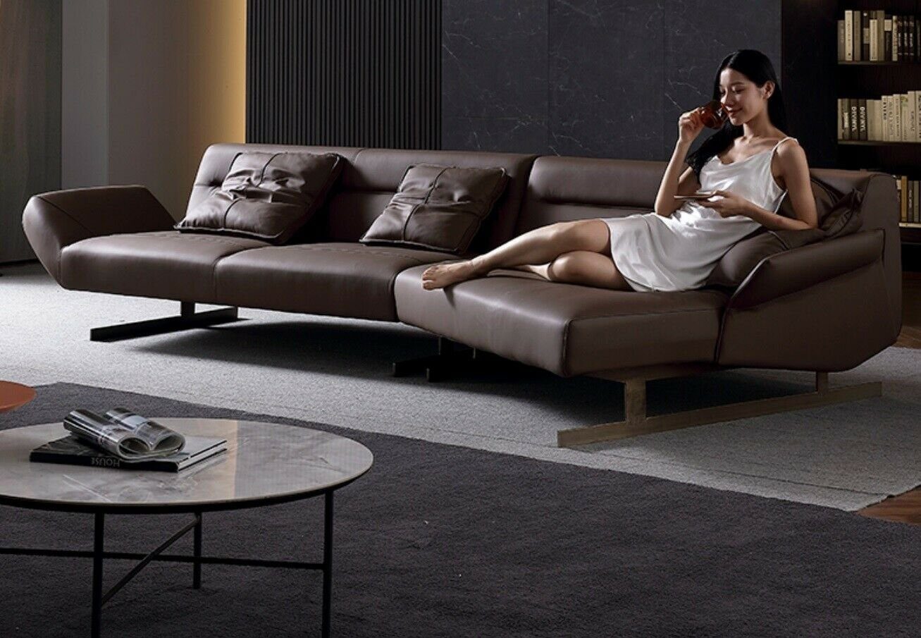 JVmoebel Ecksofa, Design Ecksofa Wohnlandschaft Sofa Couch L Form Polster Couchen