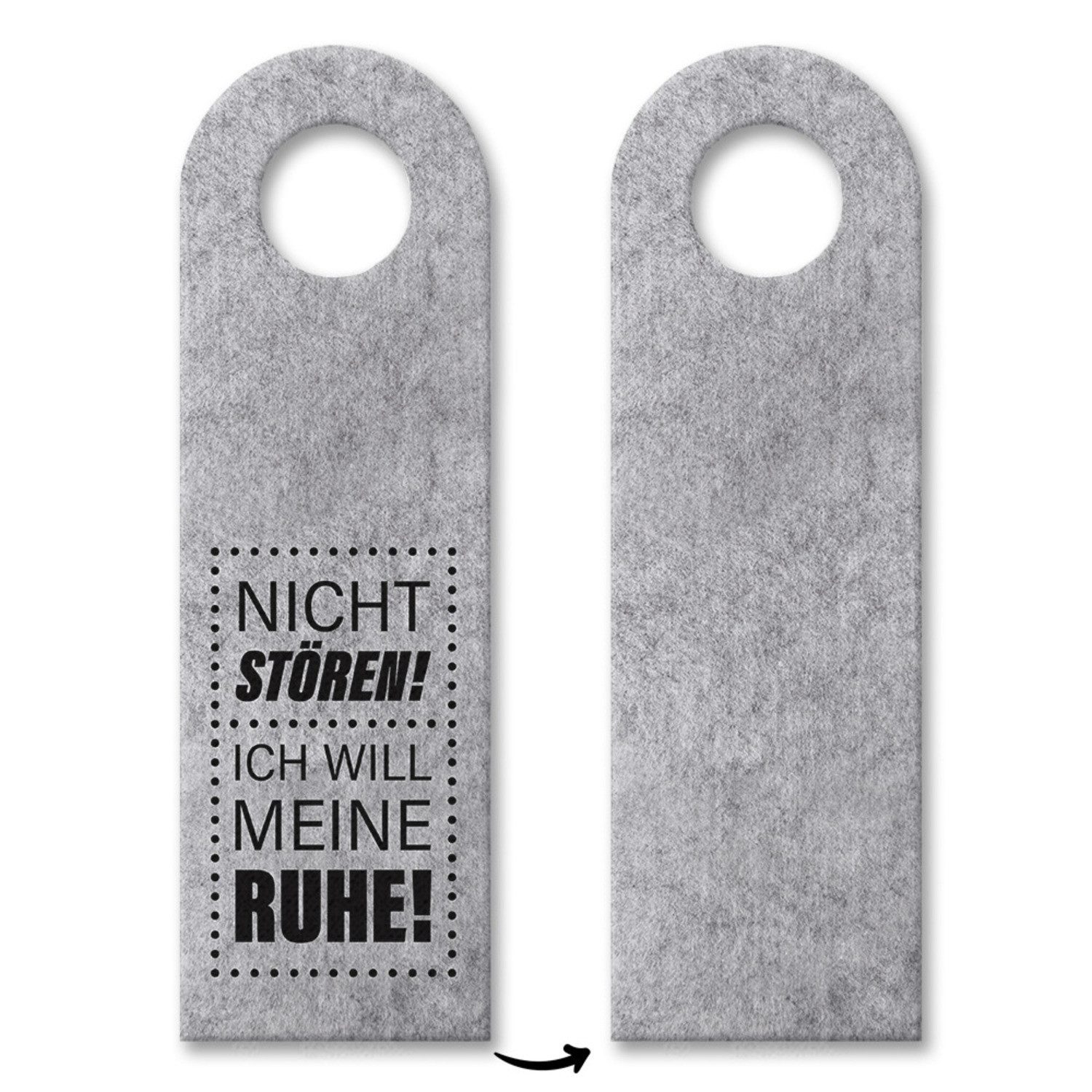Dekohänger 3x Nicht stören! Ich will meine Ruhe! Türhänger Türanhänger Türschild